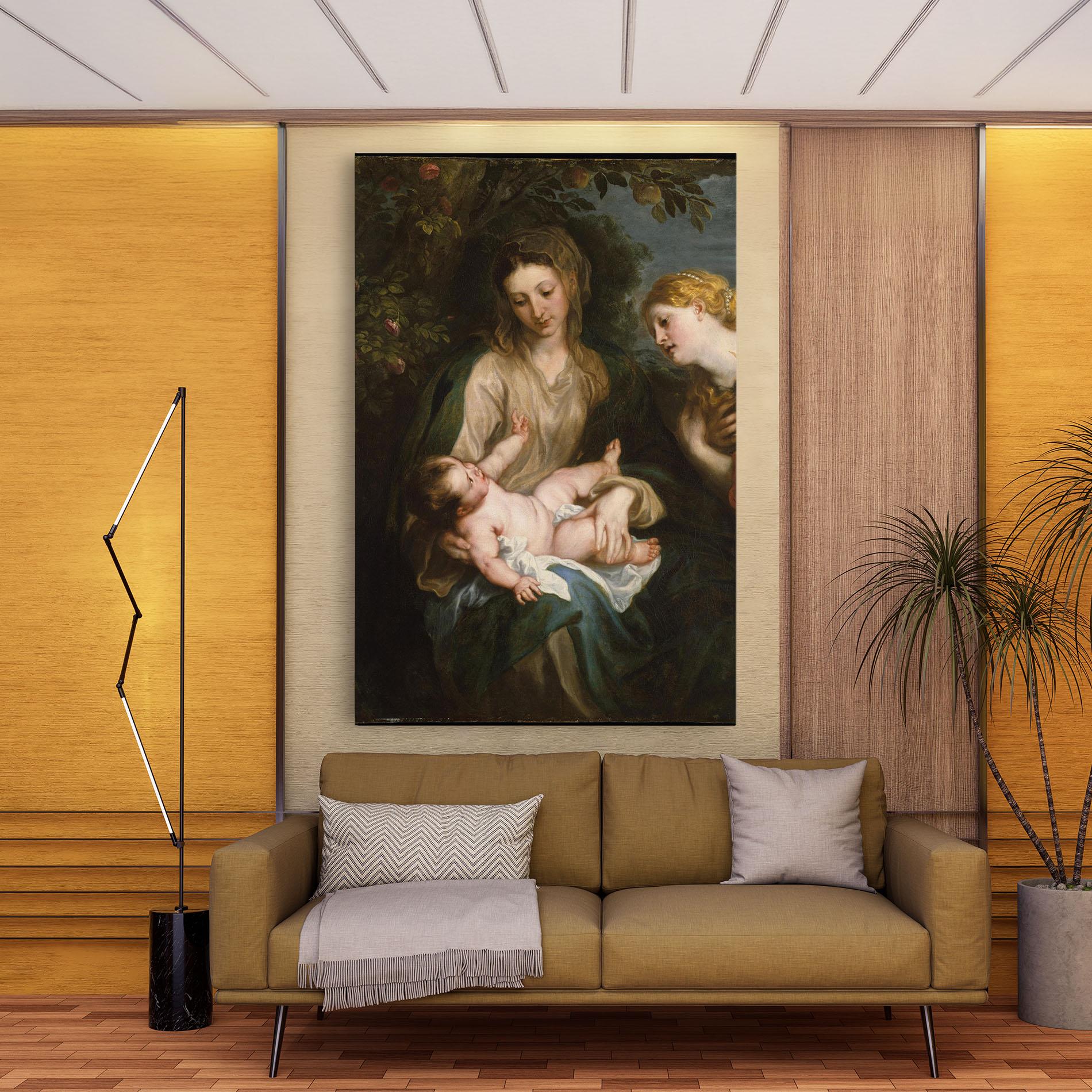 Vászonkép Looking At Baby mockup 9