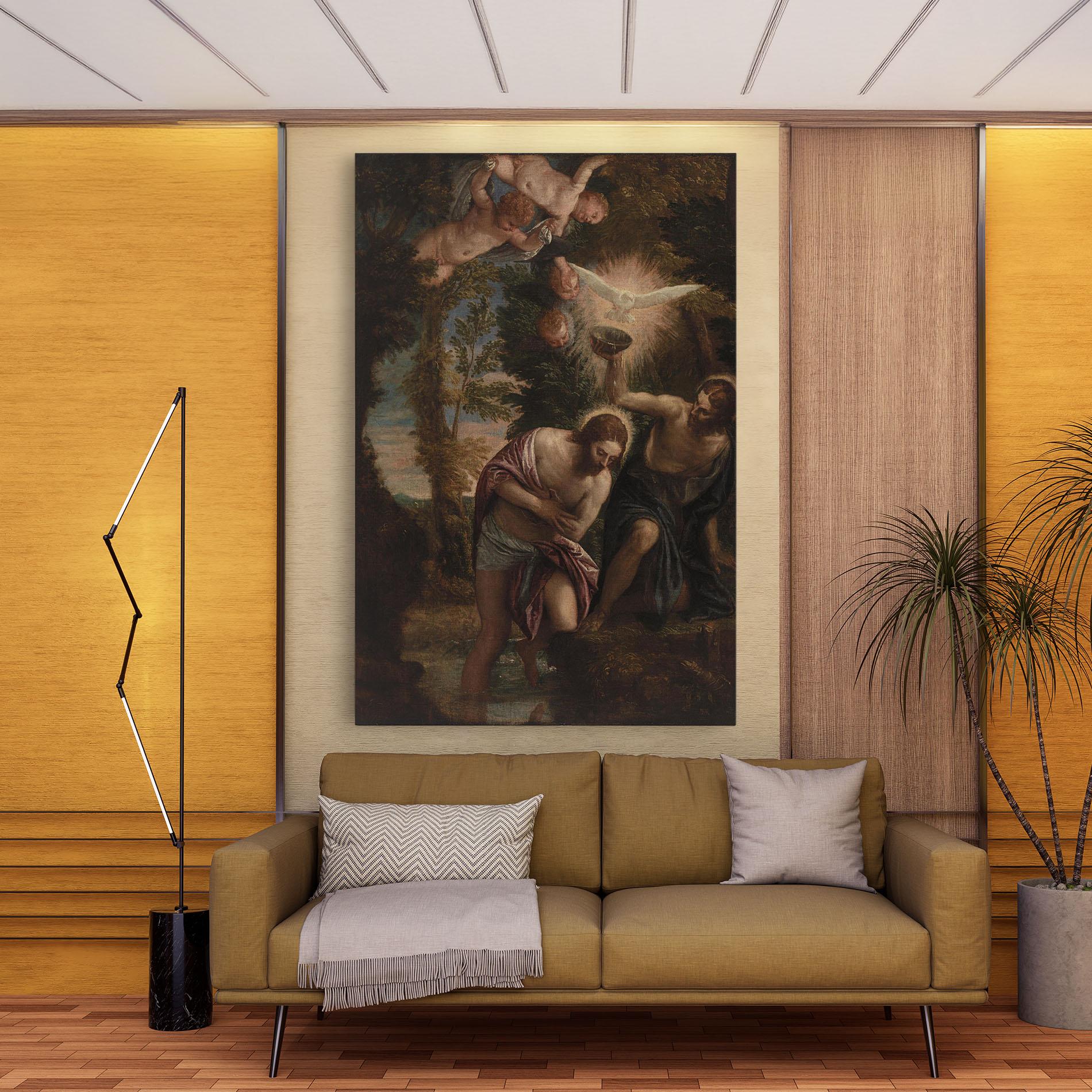 Vászonkép Old Divine Art mockup 9