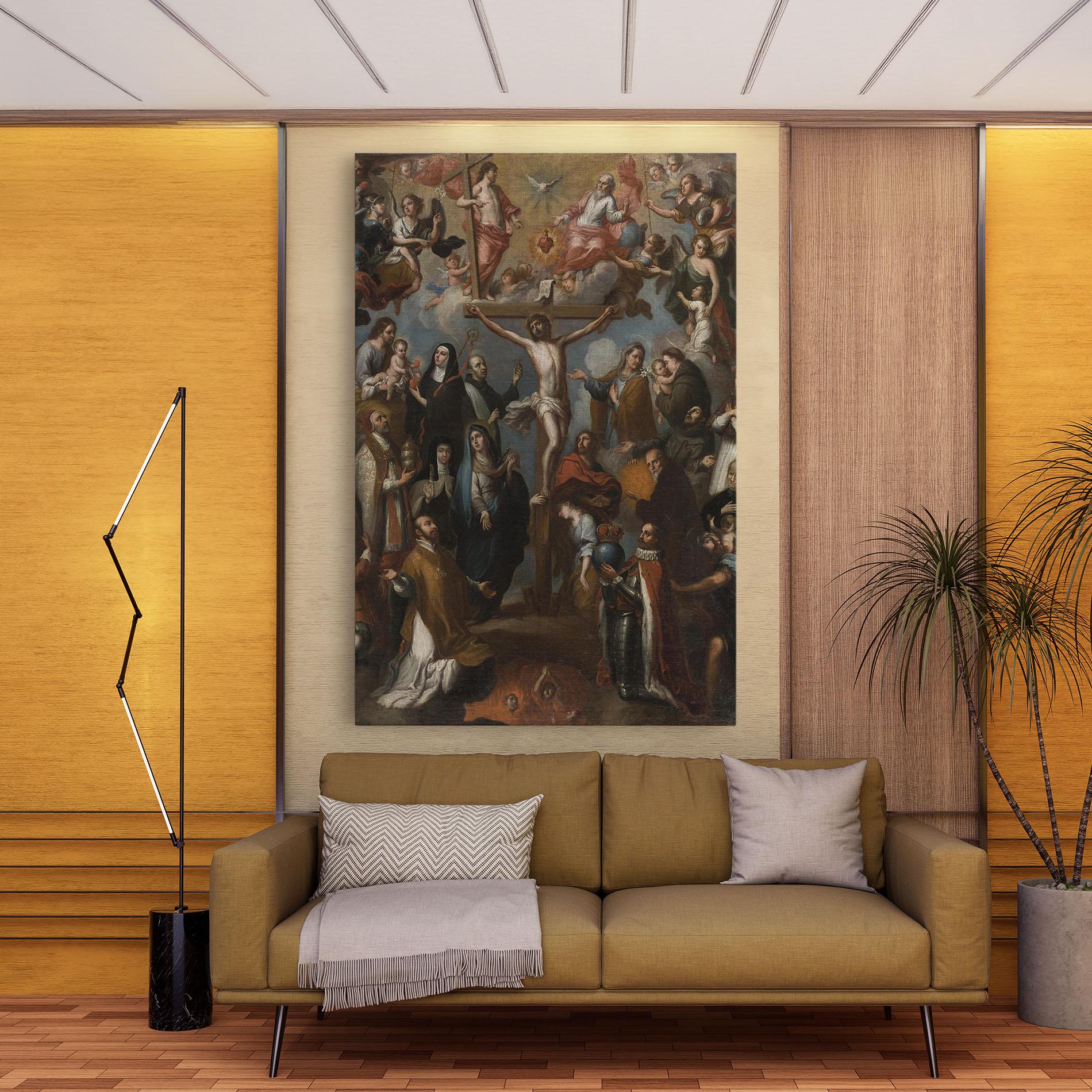 Vászonkép On The Cross mockup 9