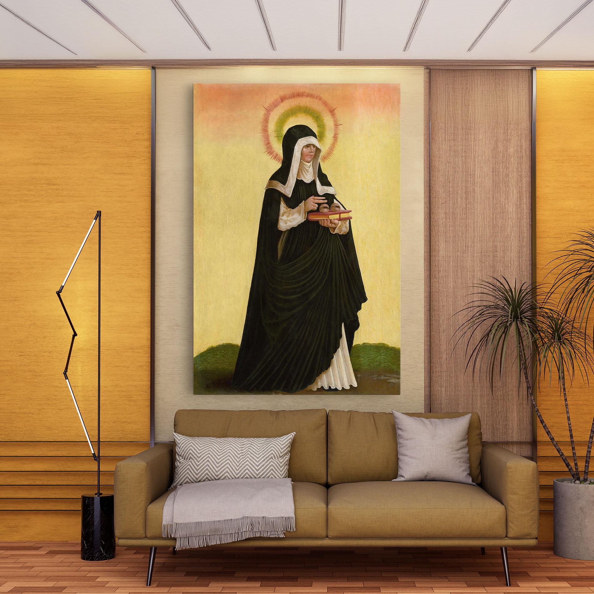 Vászonkép Religious Walk mockup 9