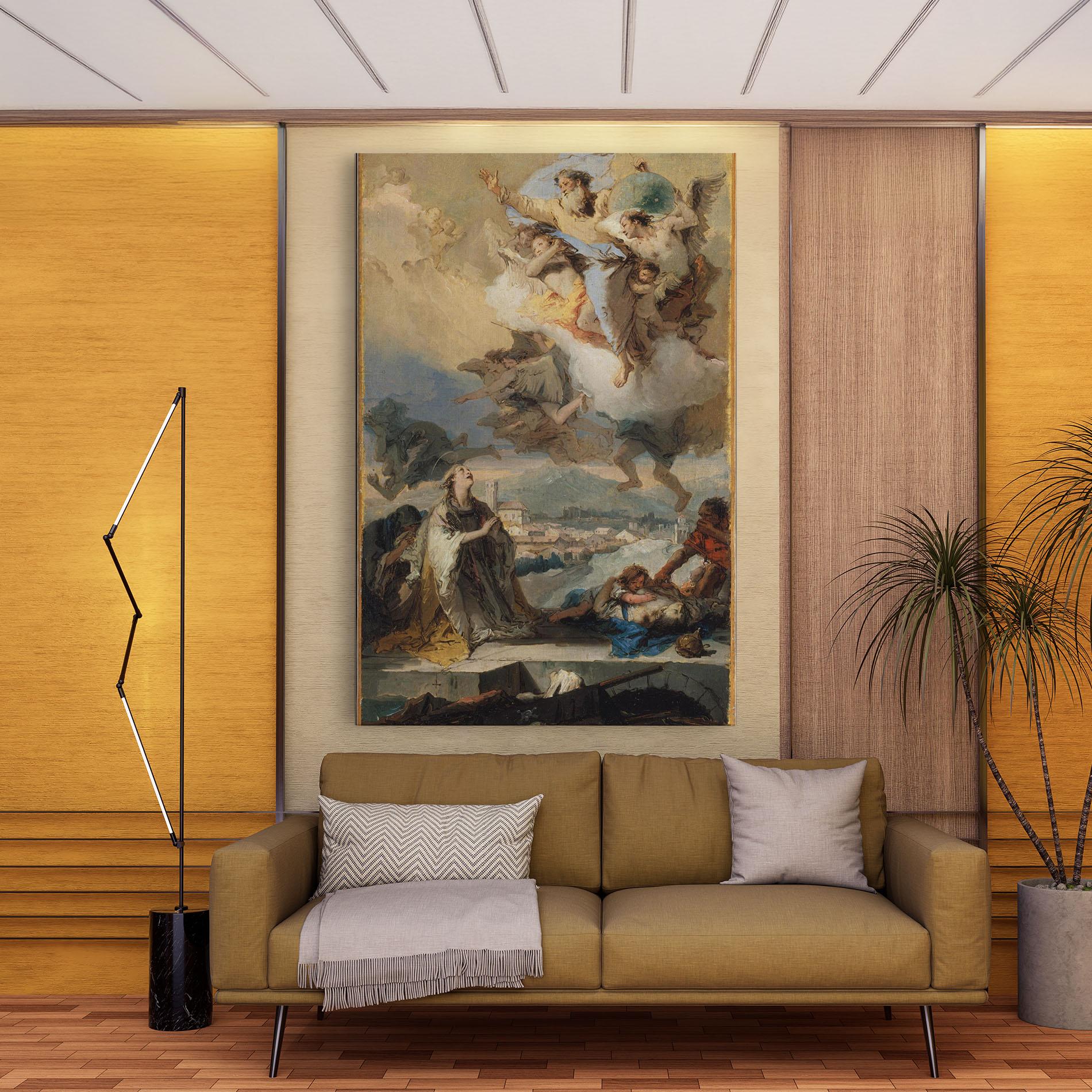 Vászonkép Sky Angel Art mockup 9