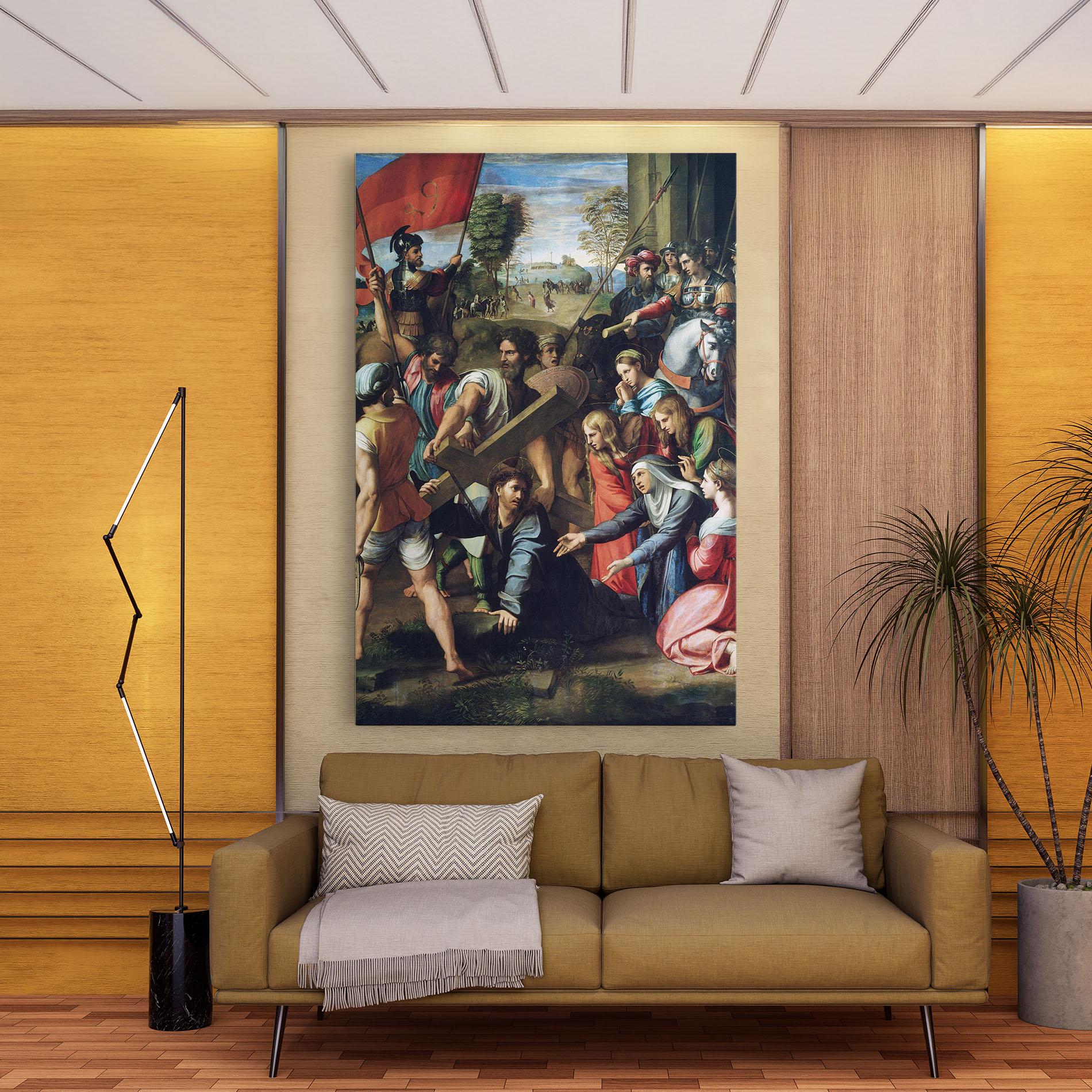 Vászonkép Taking The Cross mockup 9