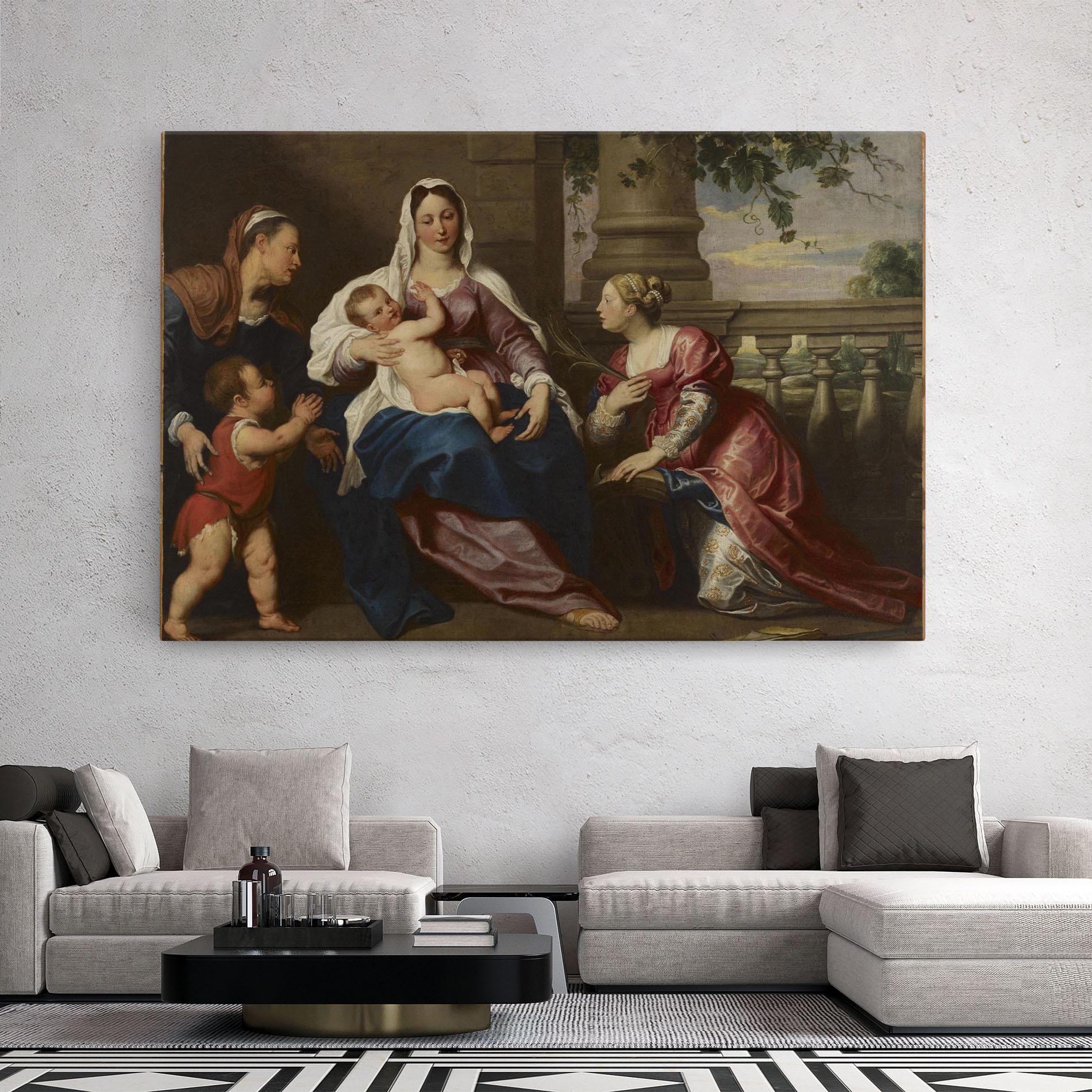 Vászonkép Risen Glory mockup 2