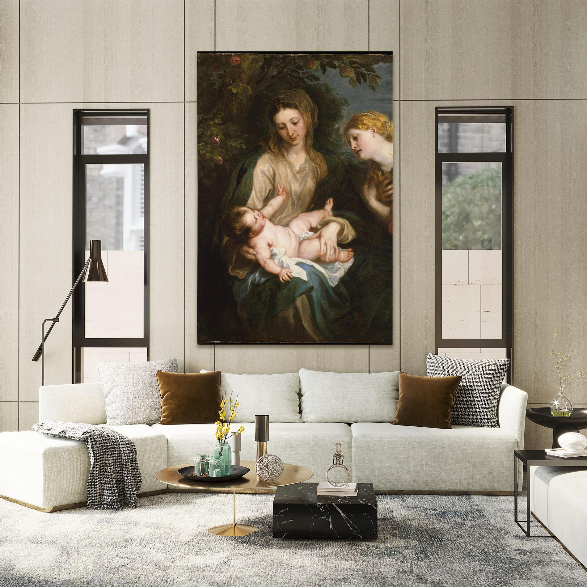 Vászonkép Looking At Baby mockup 2