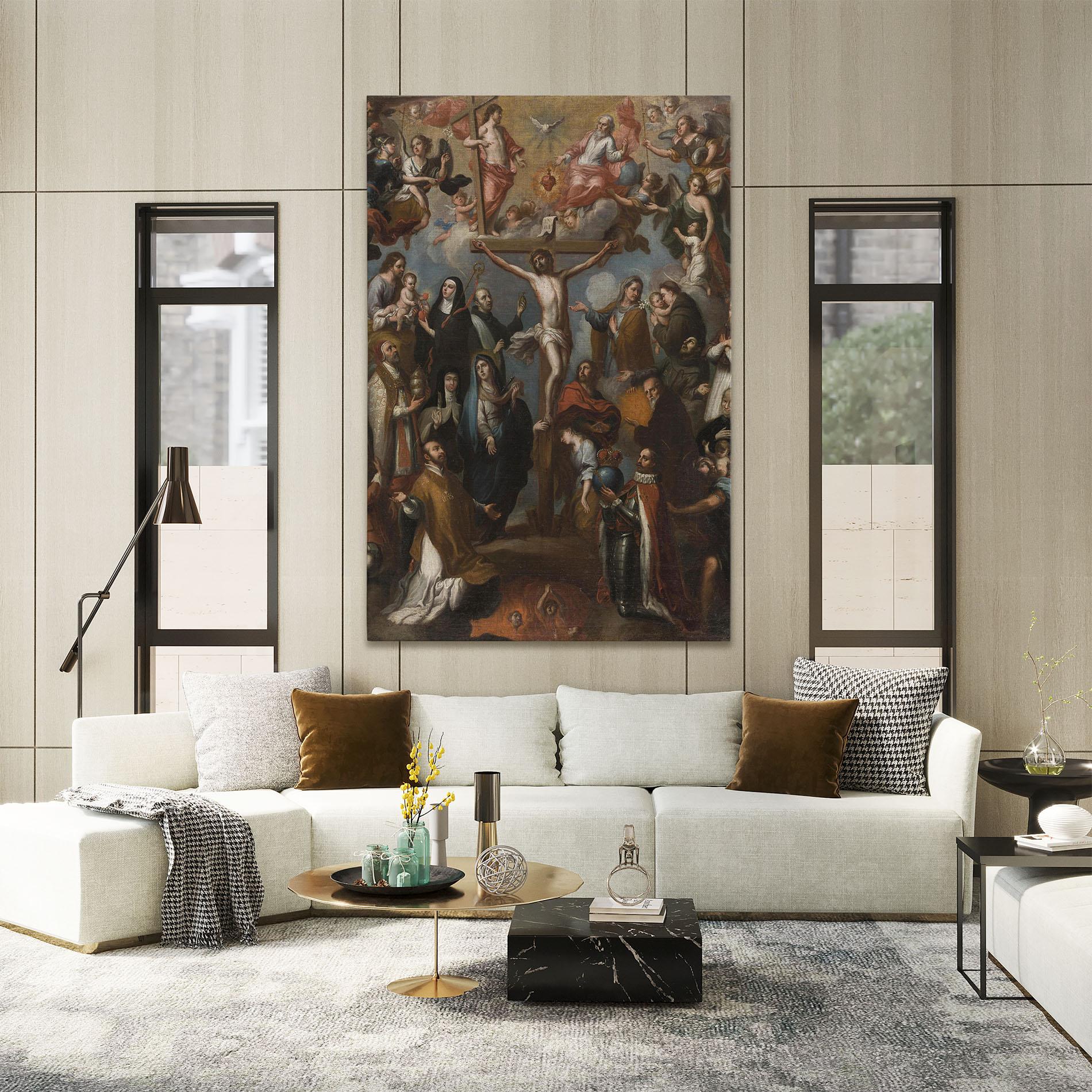 Vászonkép On The Cross mockup 2