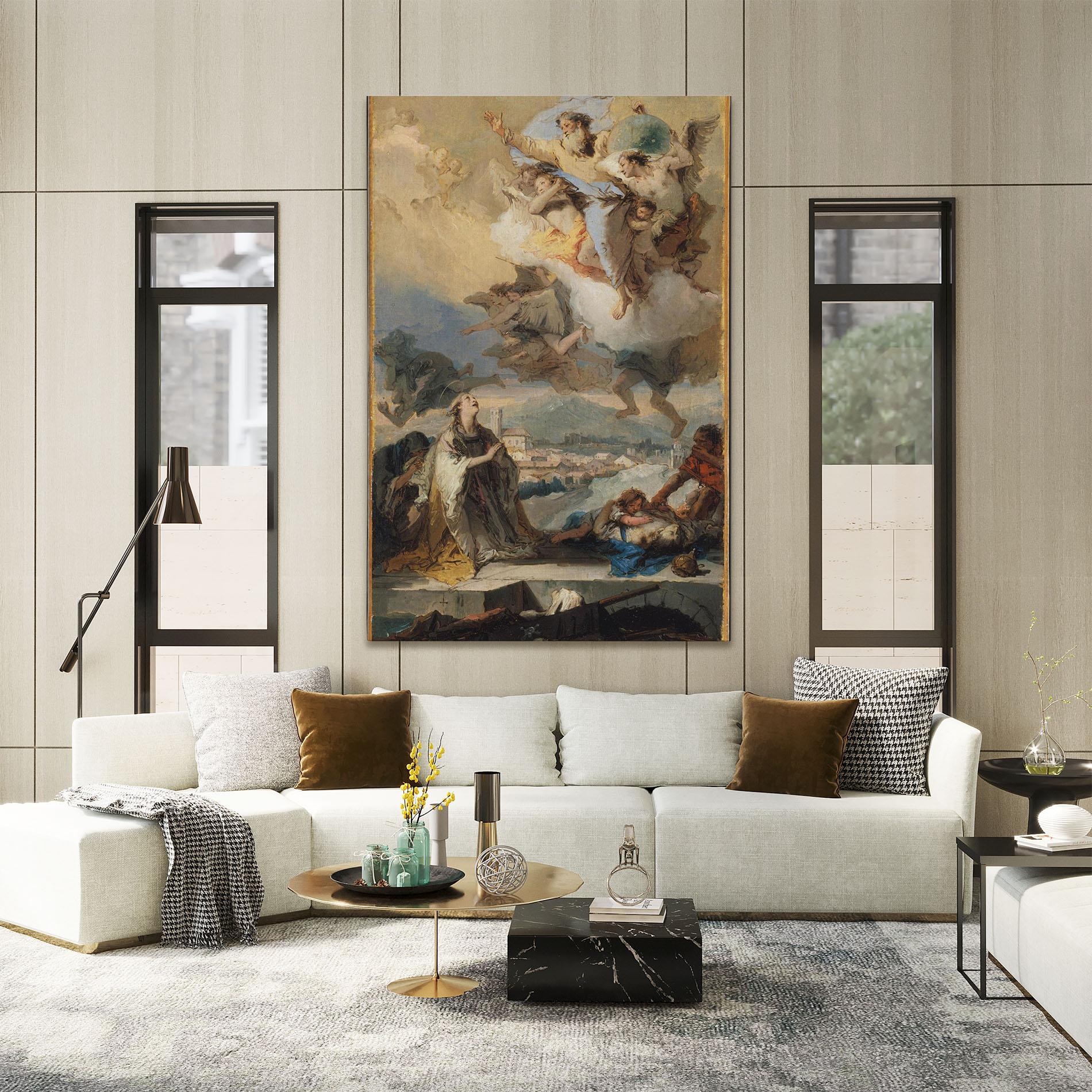 Vászonkép Sky Angel Art mockup 2