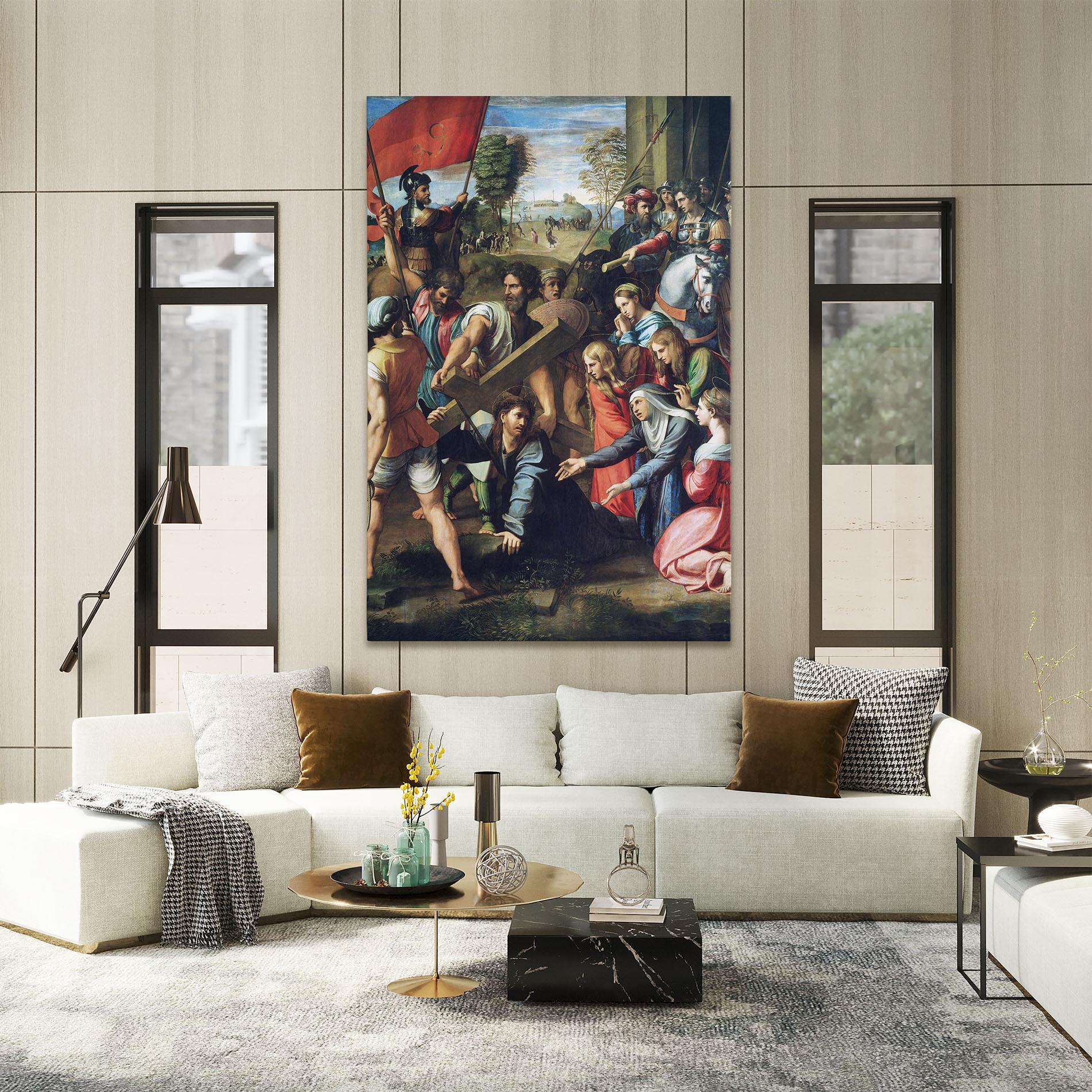 Vászonkép Taking The Cross mockup 2