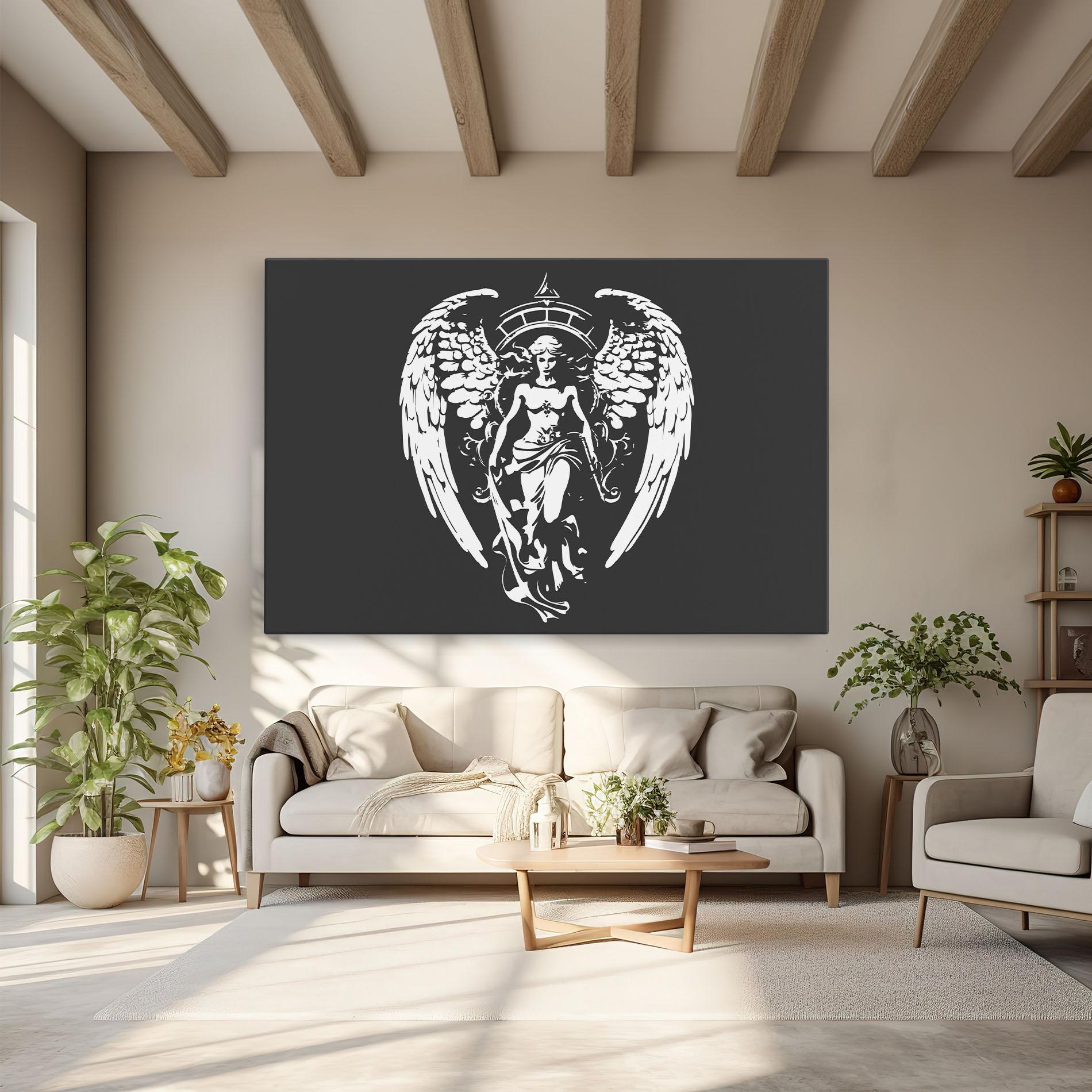 Vászonkép Angel Of Jewels mockup 6