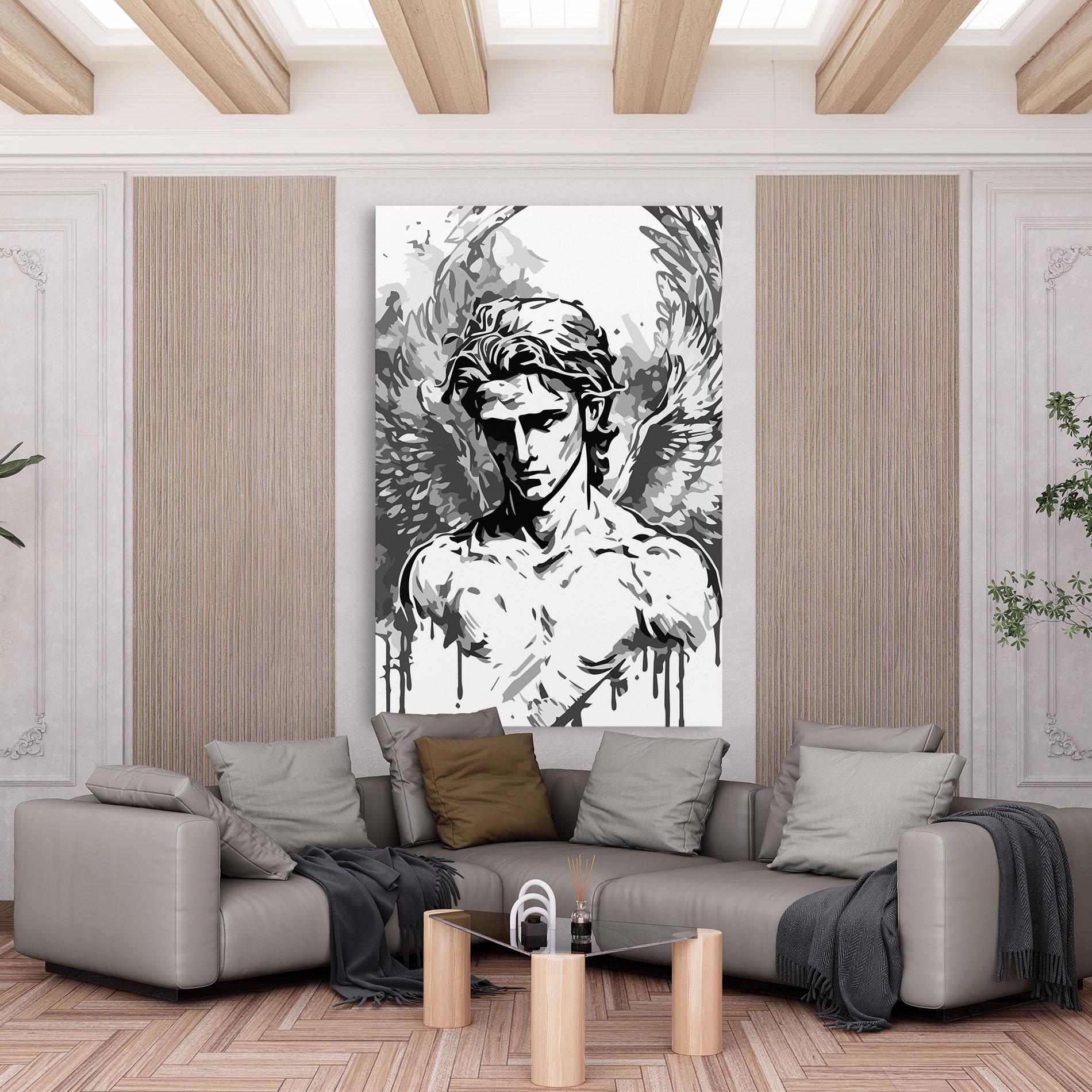 Vászonkép Beautiful Angel mockup 6