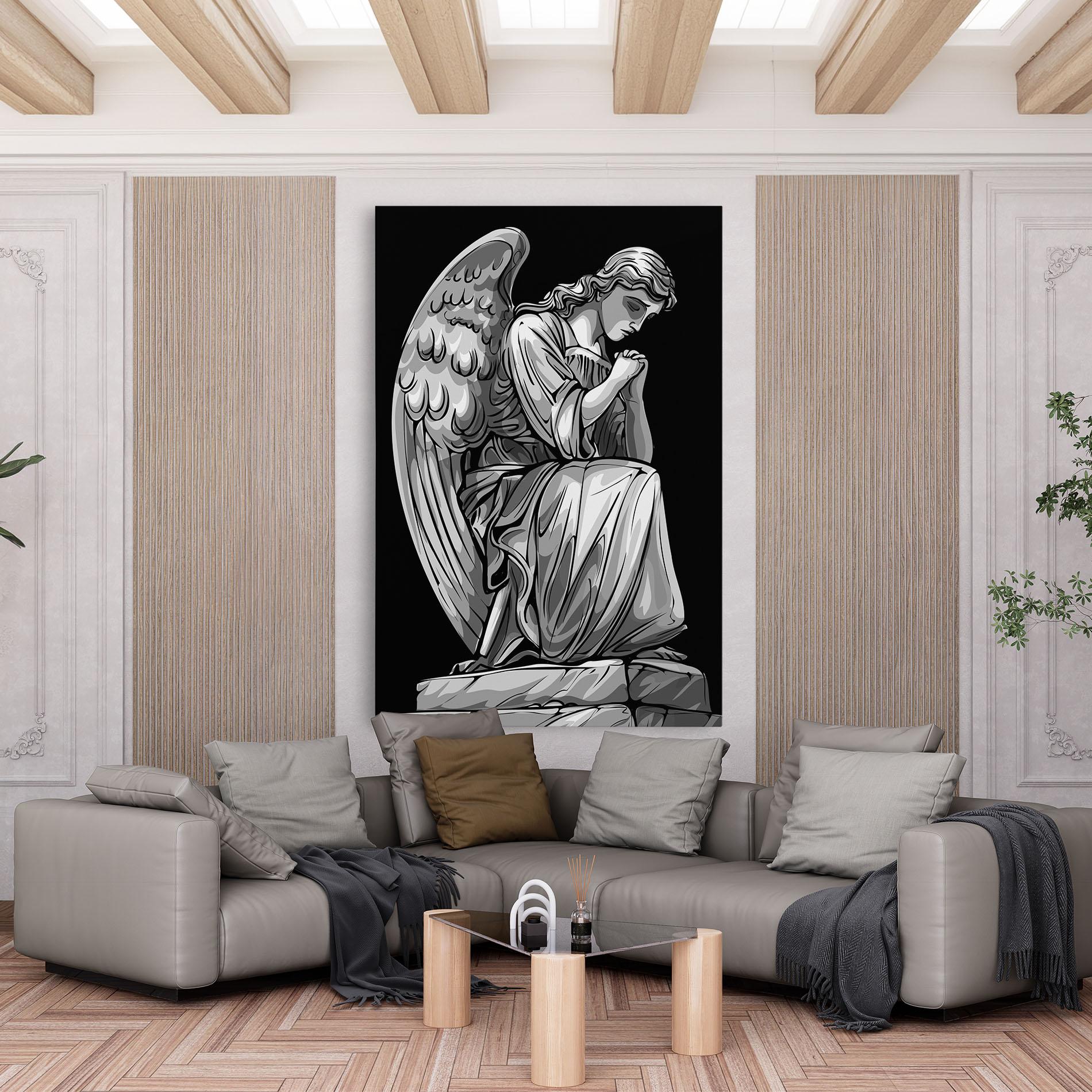 Vászonkép Pray Angel mockup 6