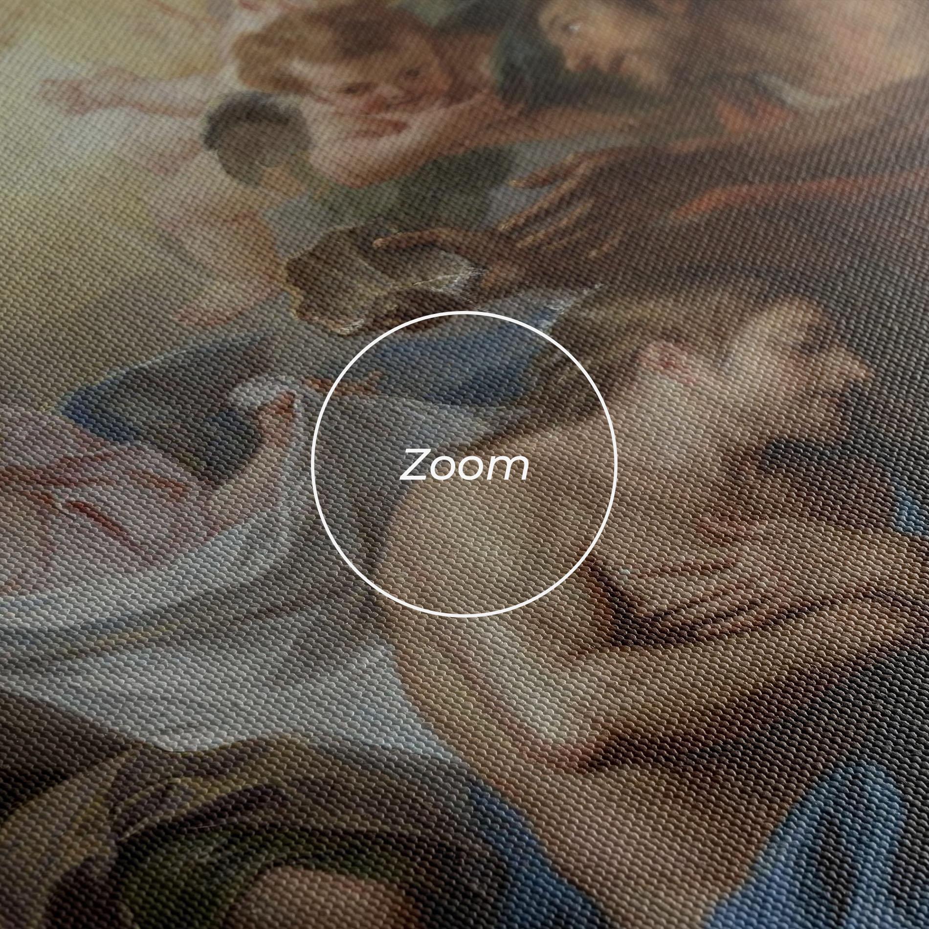 Vászonkép Bird Floating mockup 3