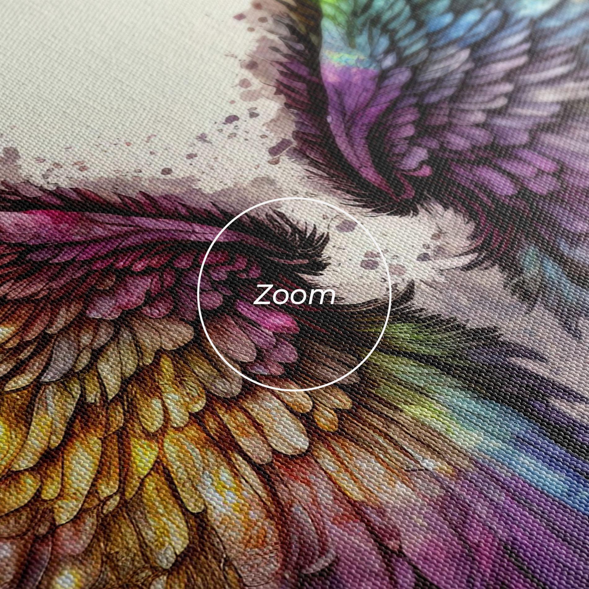 Vászonkép Magic Watercolor Wings mockup 3