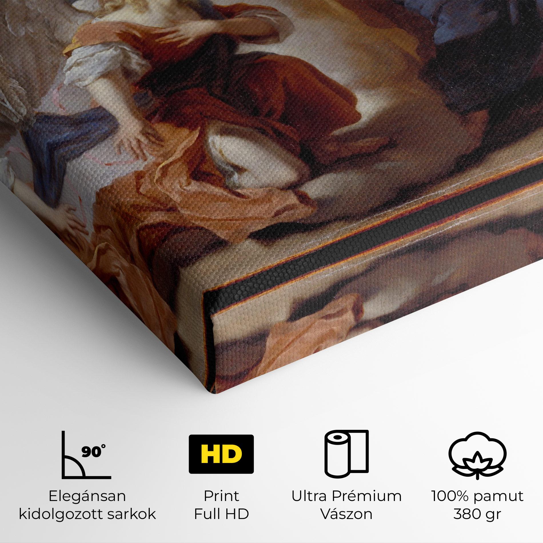 Vászonkép Painting Old Angel mockup 4