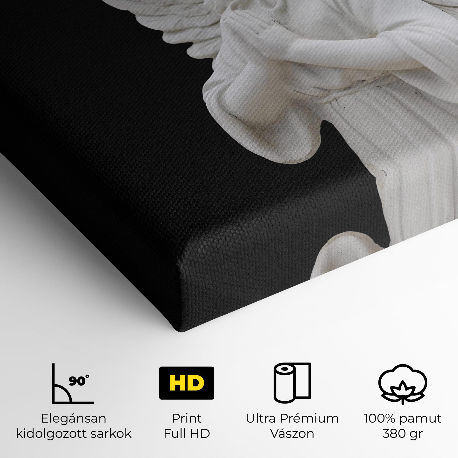 Vászonkép Pretty Angel Statues mockup 4