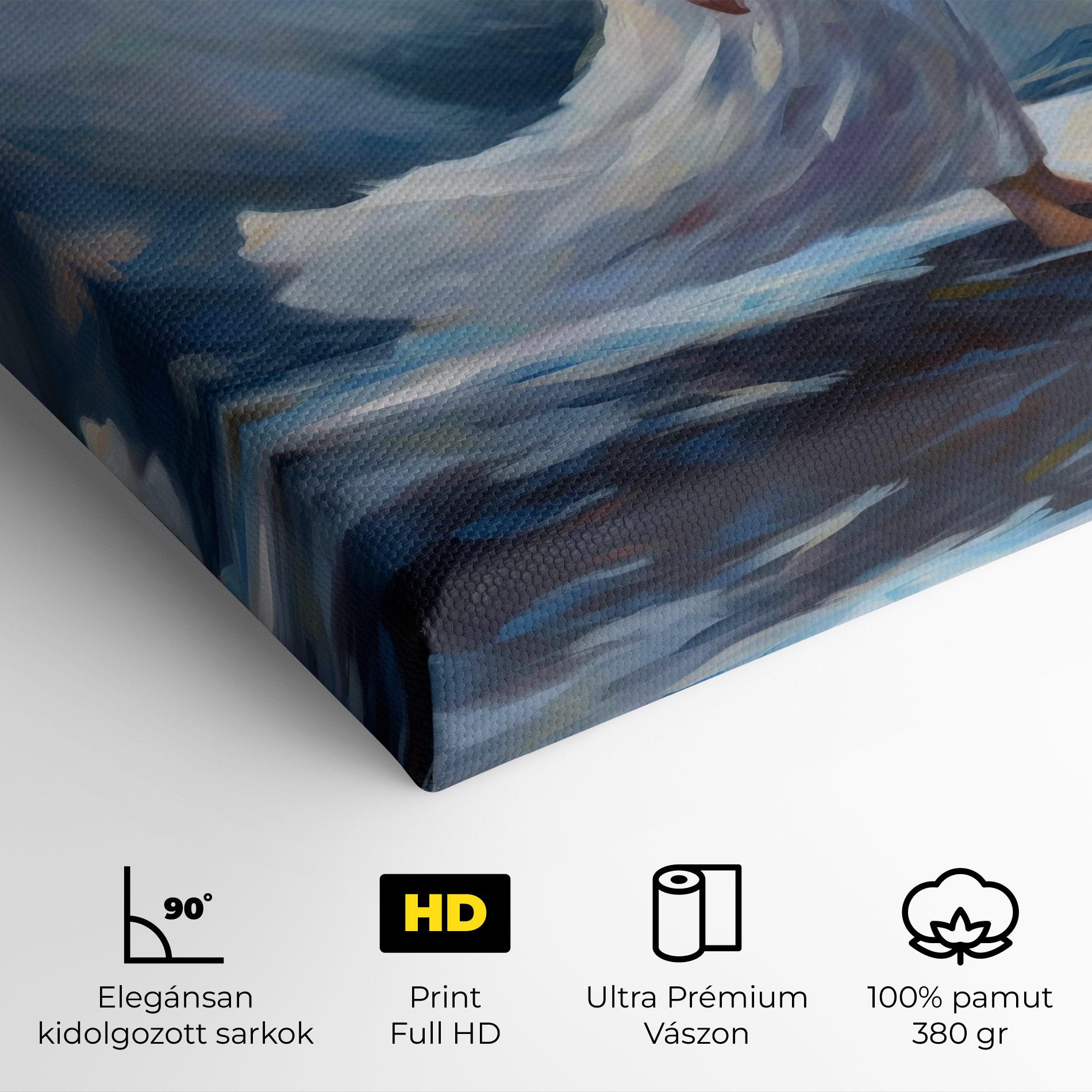 Vászonkép Wind Angel Woman mockup 4