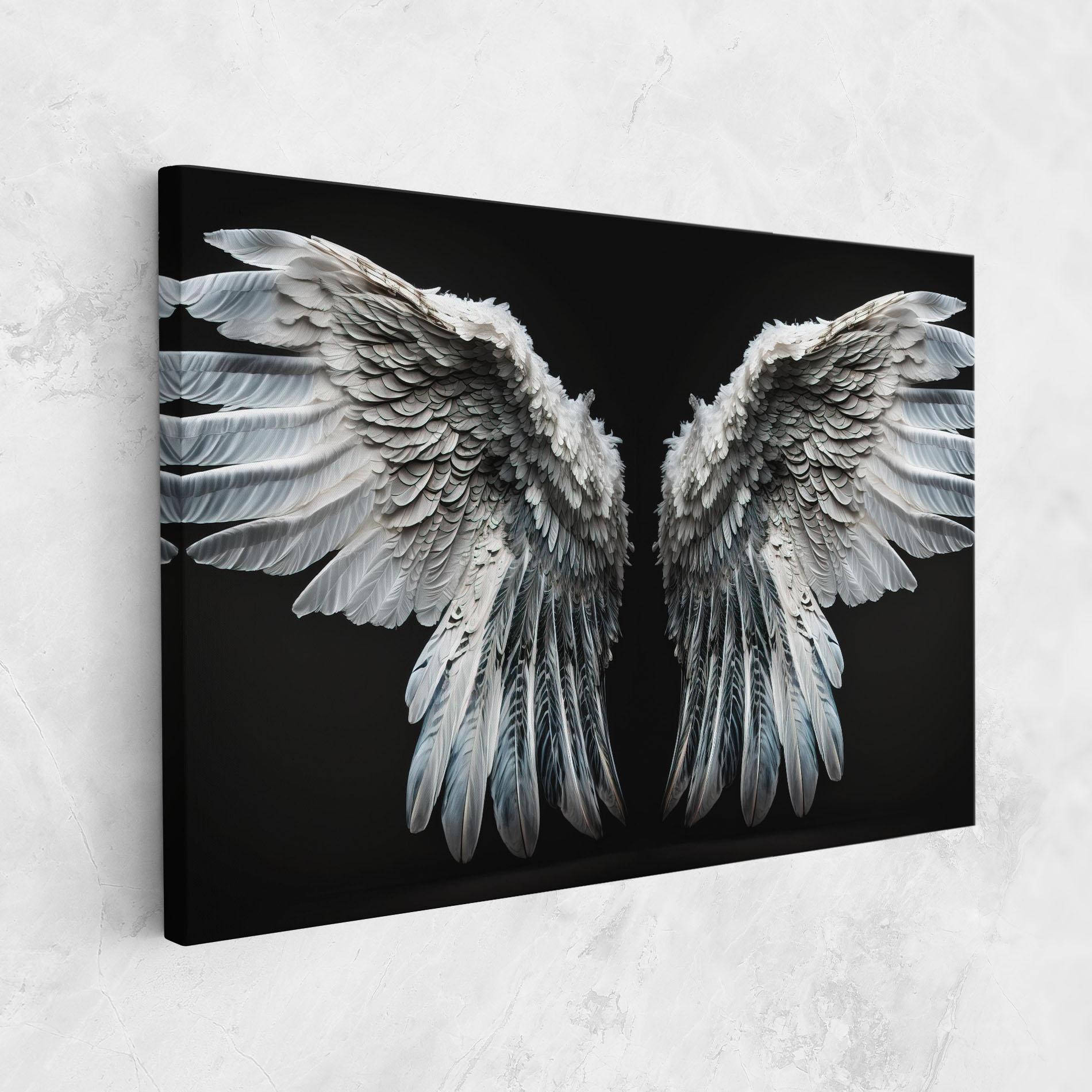 Vászonkép Big Angel Wings mockup 1