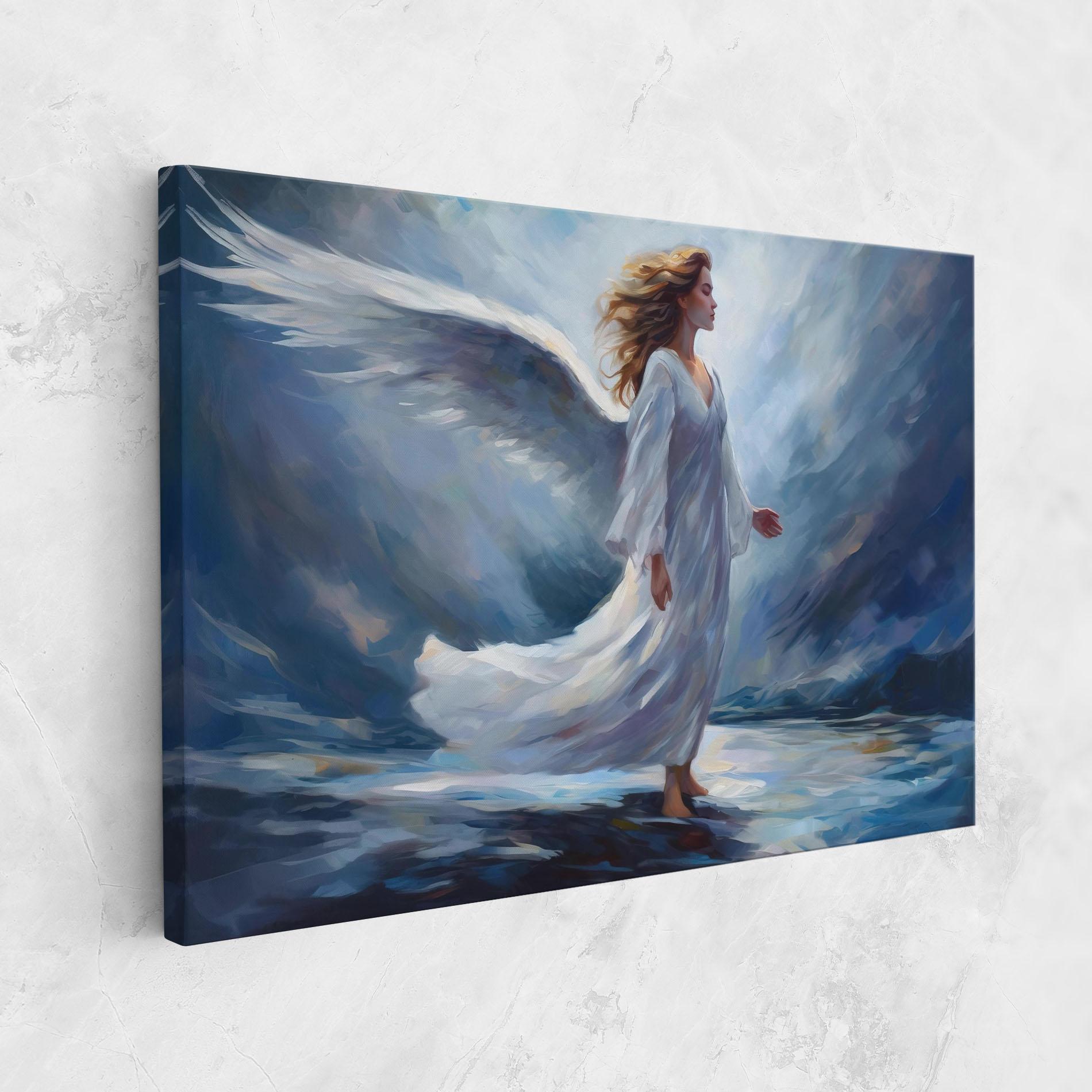 Vászonkép Wind Angel Woman mockup 1