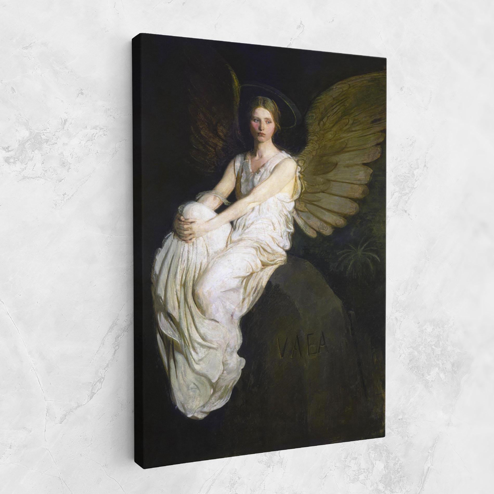 Vászonkép Angel Thinking mockup 1