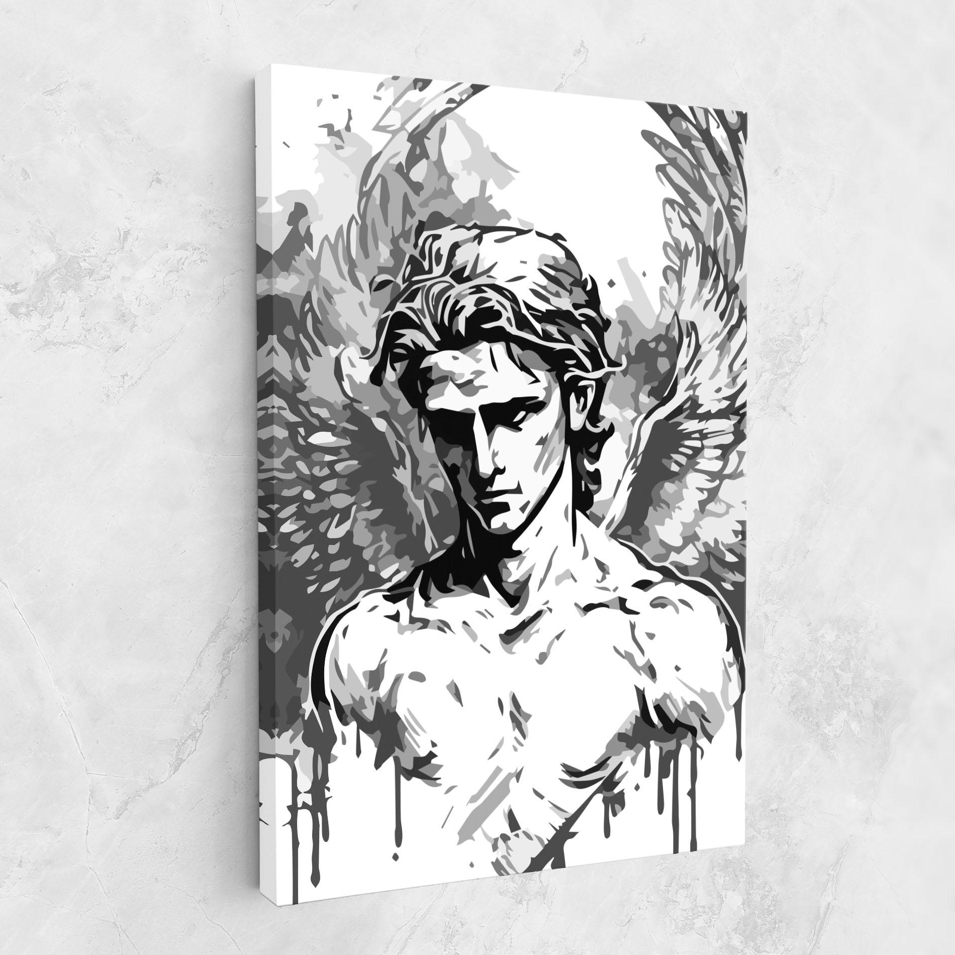 Vászonkép Beautiful Angel mockup 1