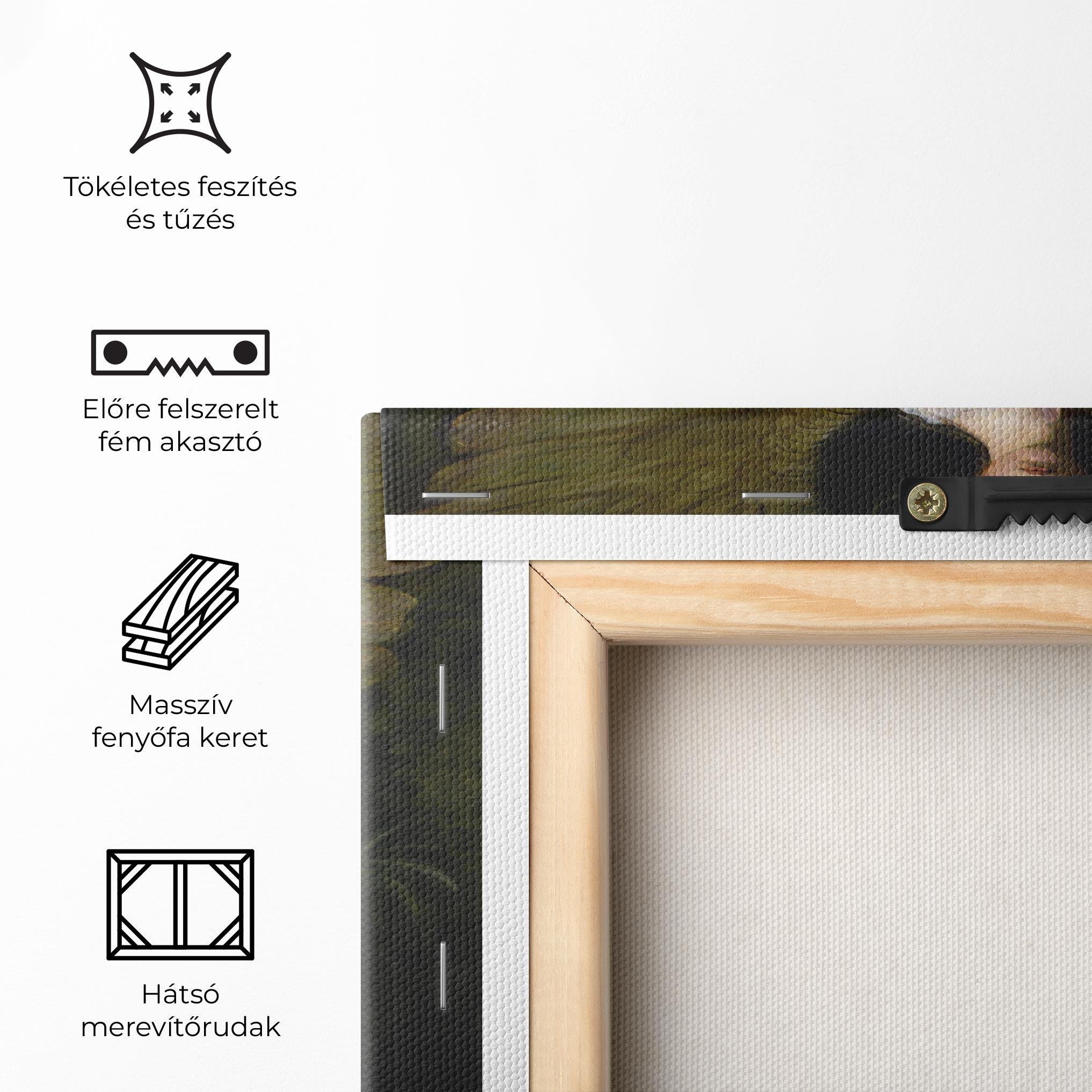 Vászonkép Angel Thinking mockup 5