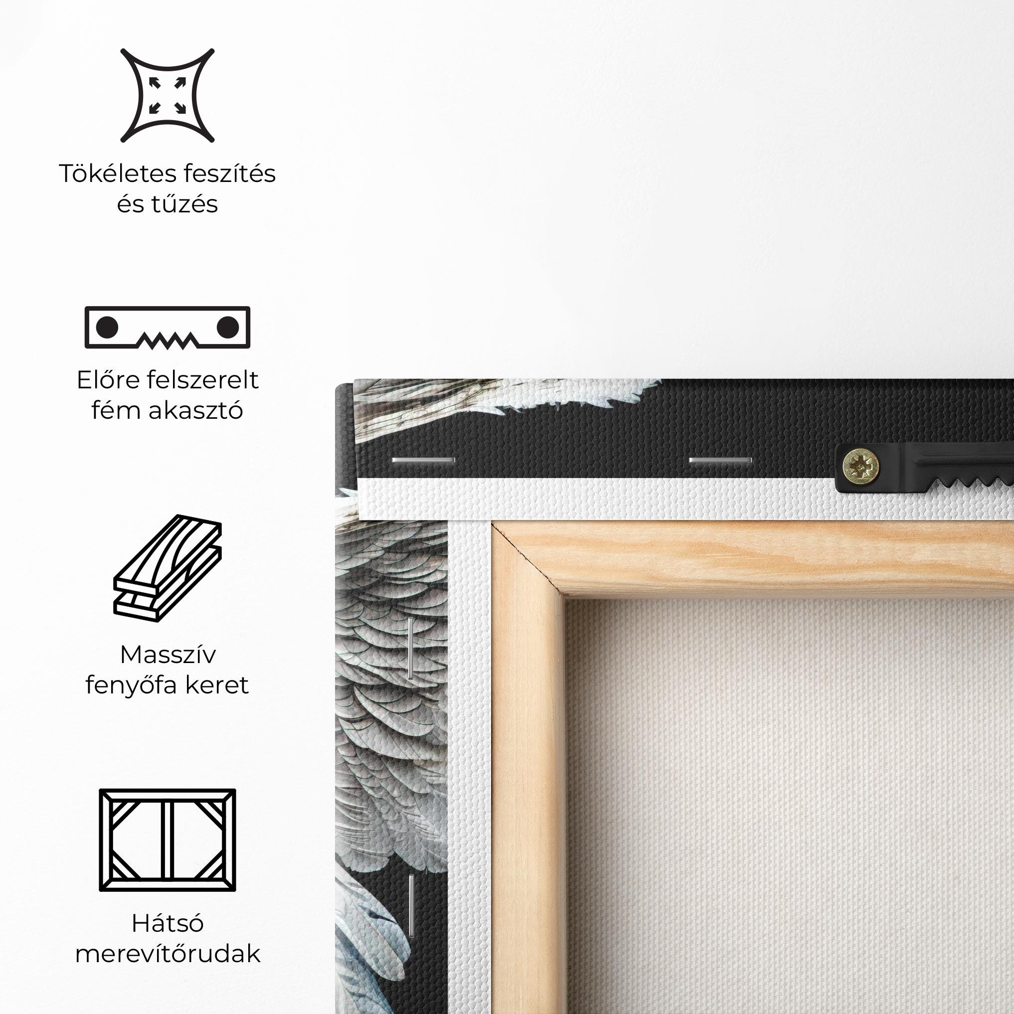 Vászonkép Big Angel Wings mockup 5