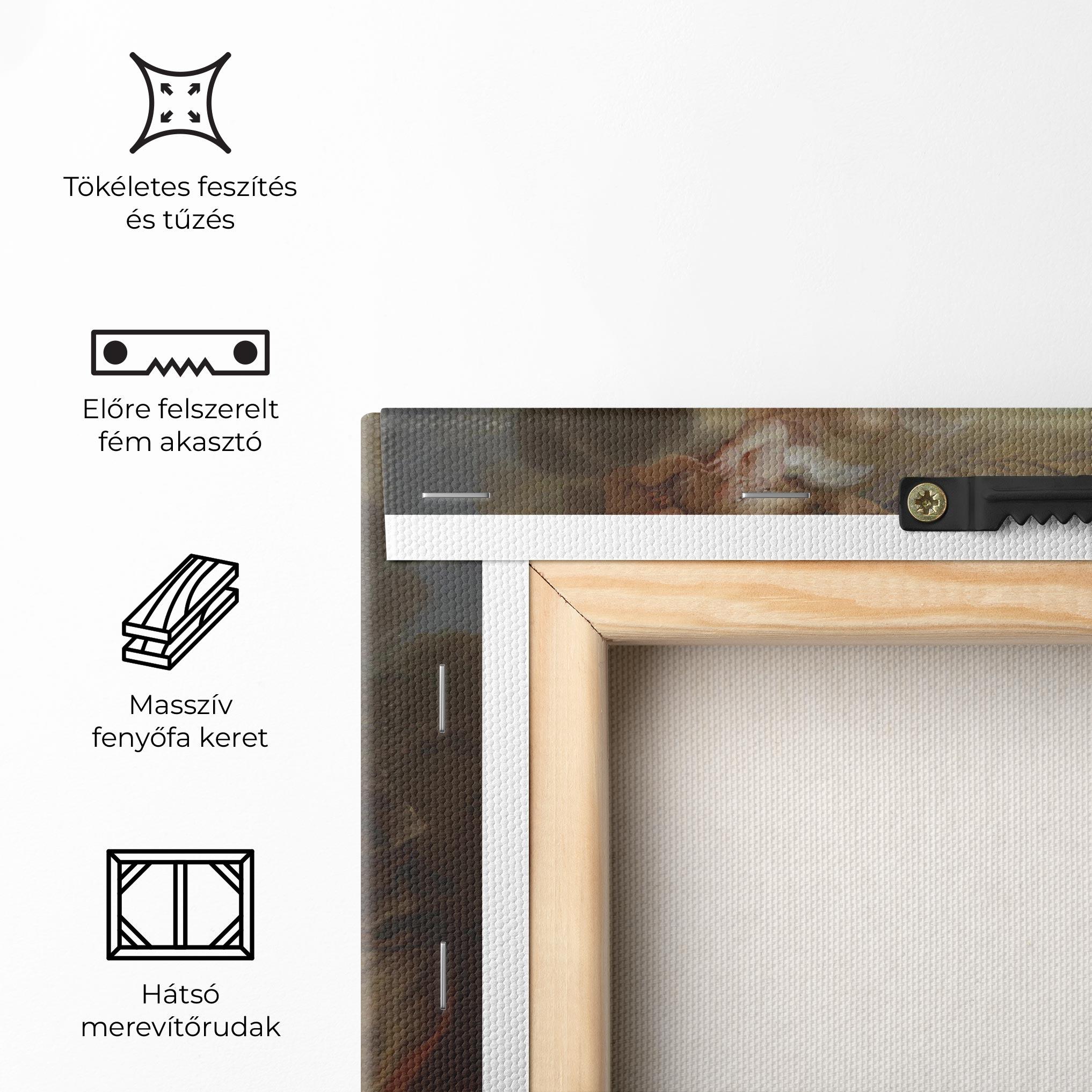 Vászonkép Bird Floating mockup 5