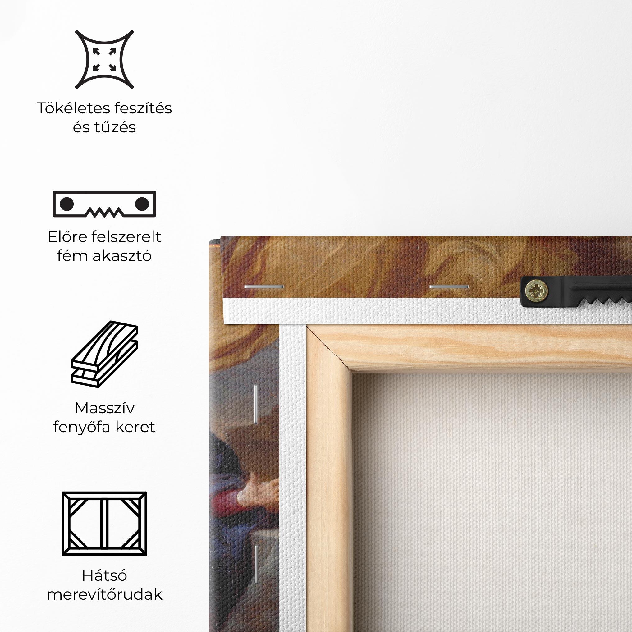 Vászonkép Painting Old Angel mockup 5