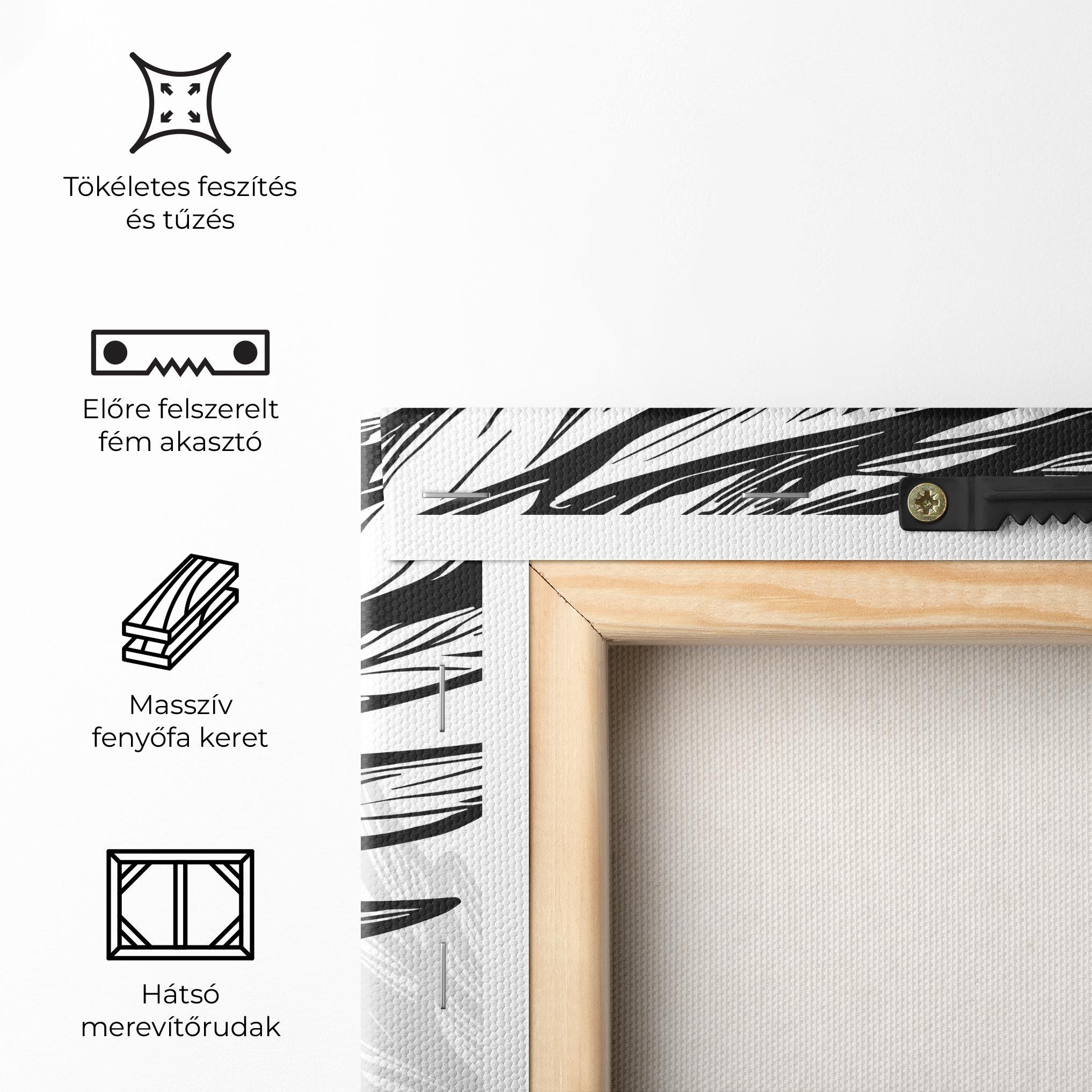 Vászonkép Wing Line mockup 5