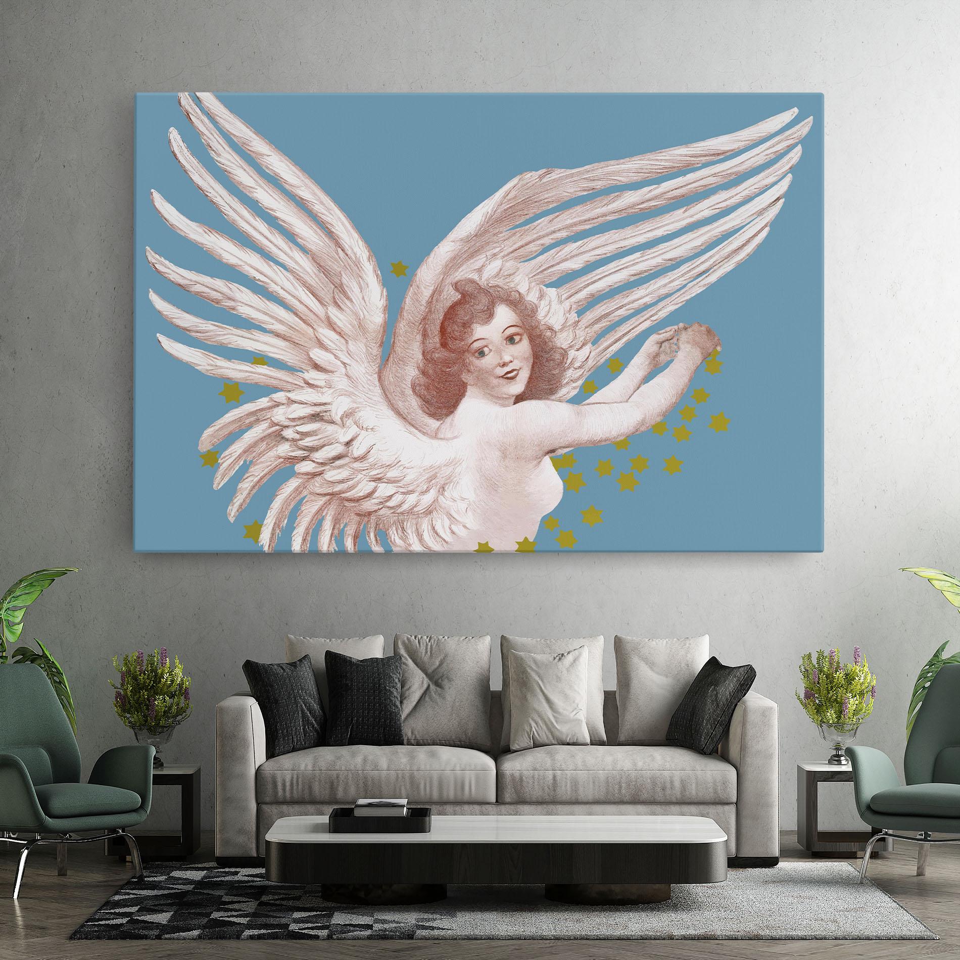 Vászonkép Stars Angel mockup 7