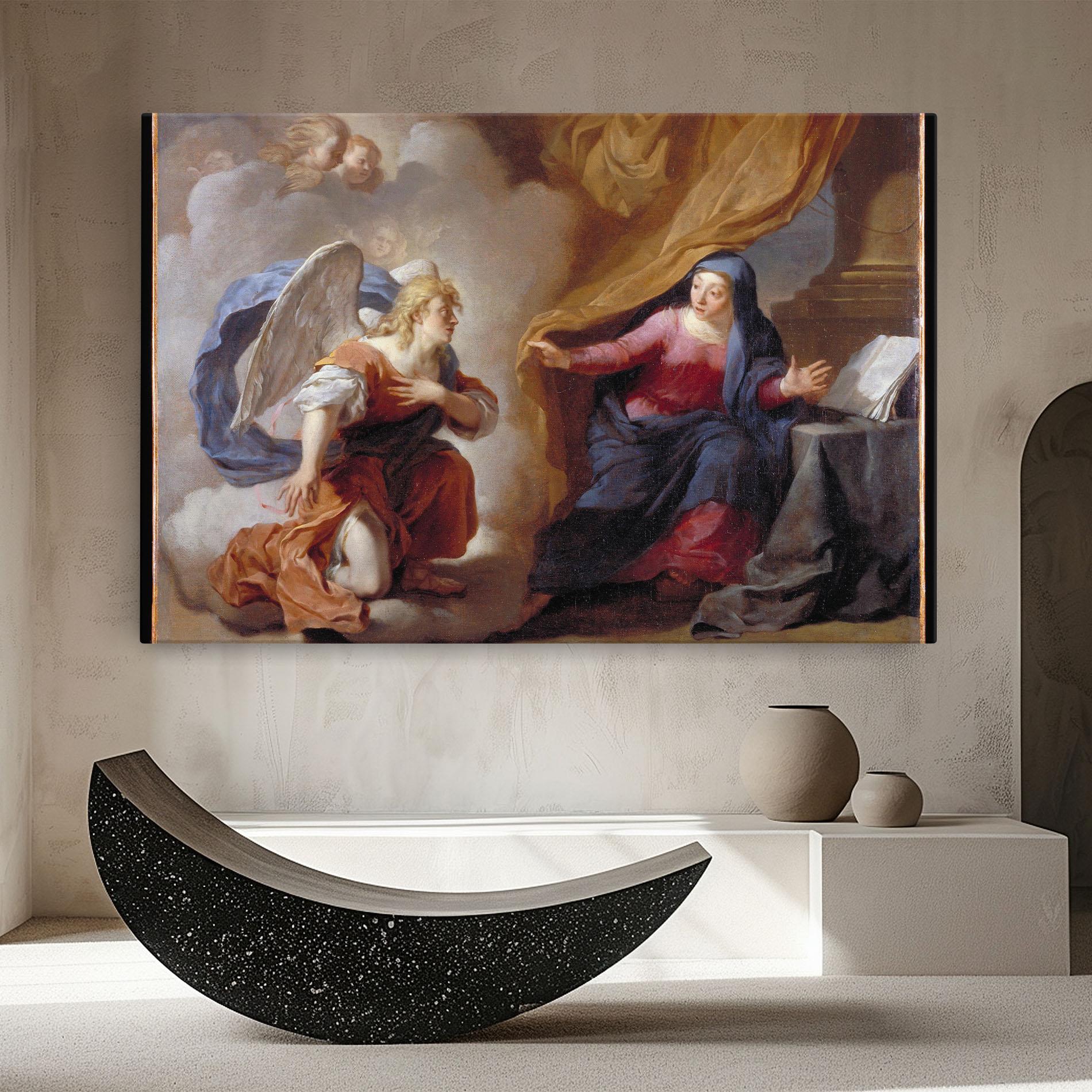 Vászonkép Painting Old Angel mockup 8