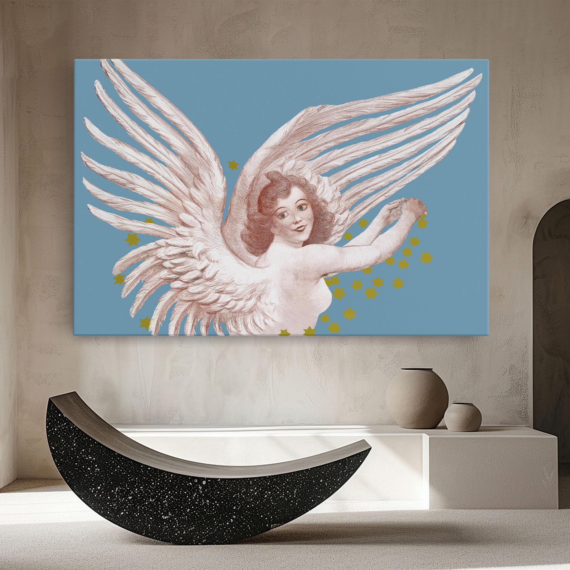 Vászonkép Stars Angel mockup 8