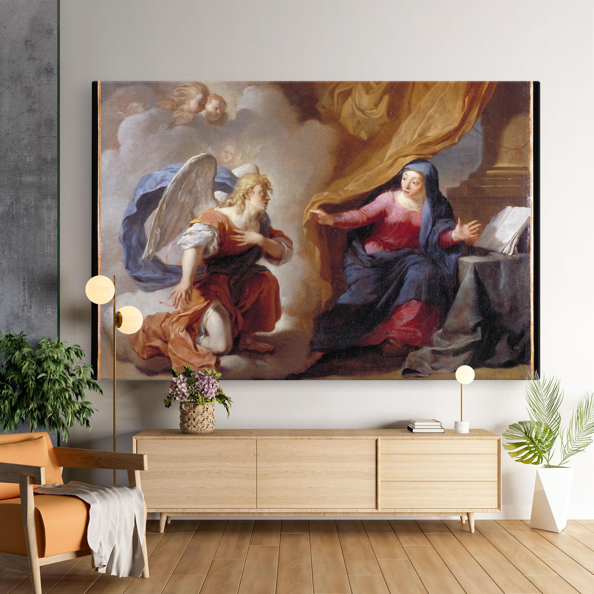 Vászonkép Painting Old Angel mockup 9