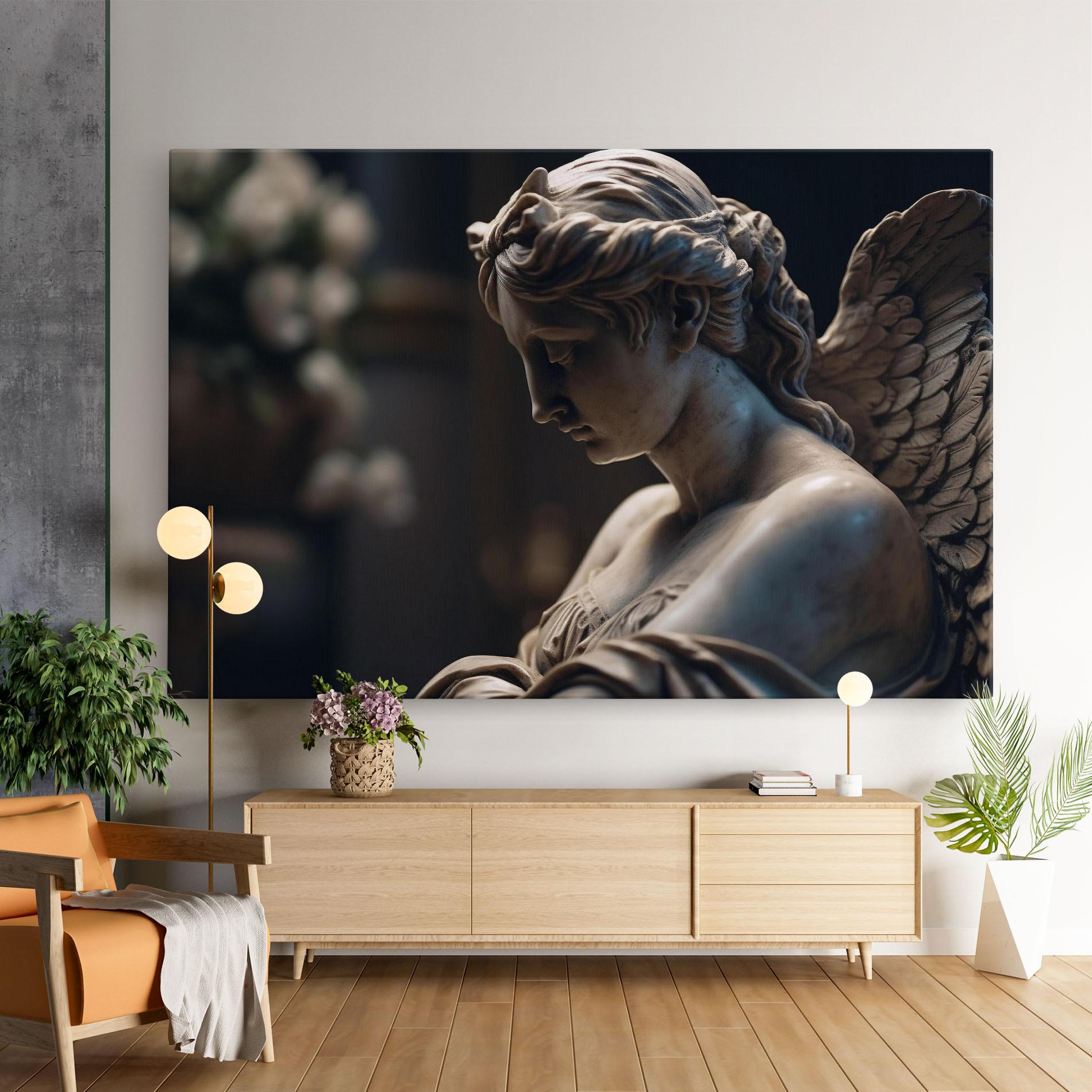Vászonkép Praying Woman mockup 9