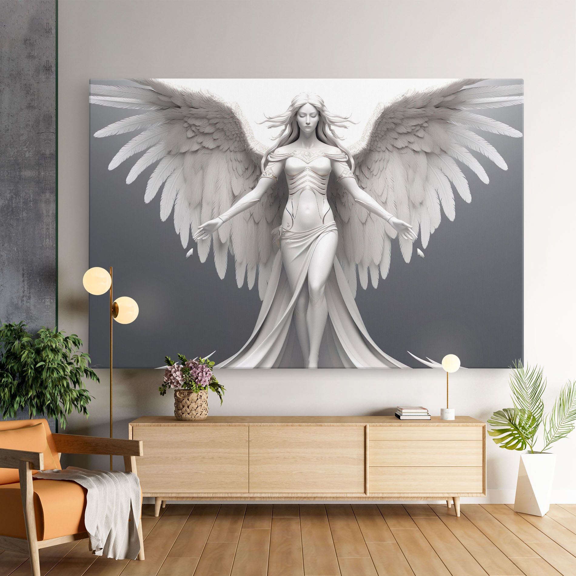 White Stone Woman mockup 9