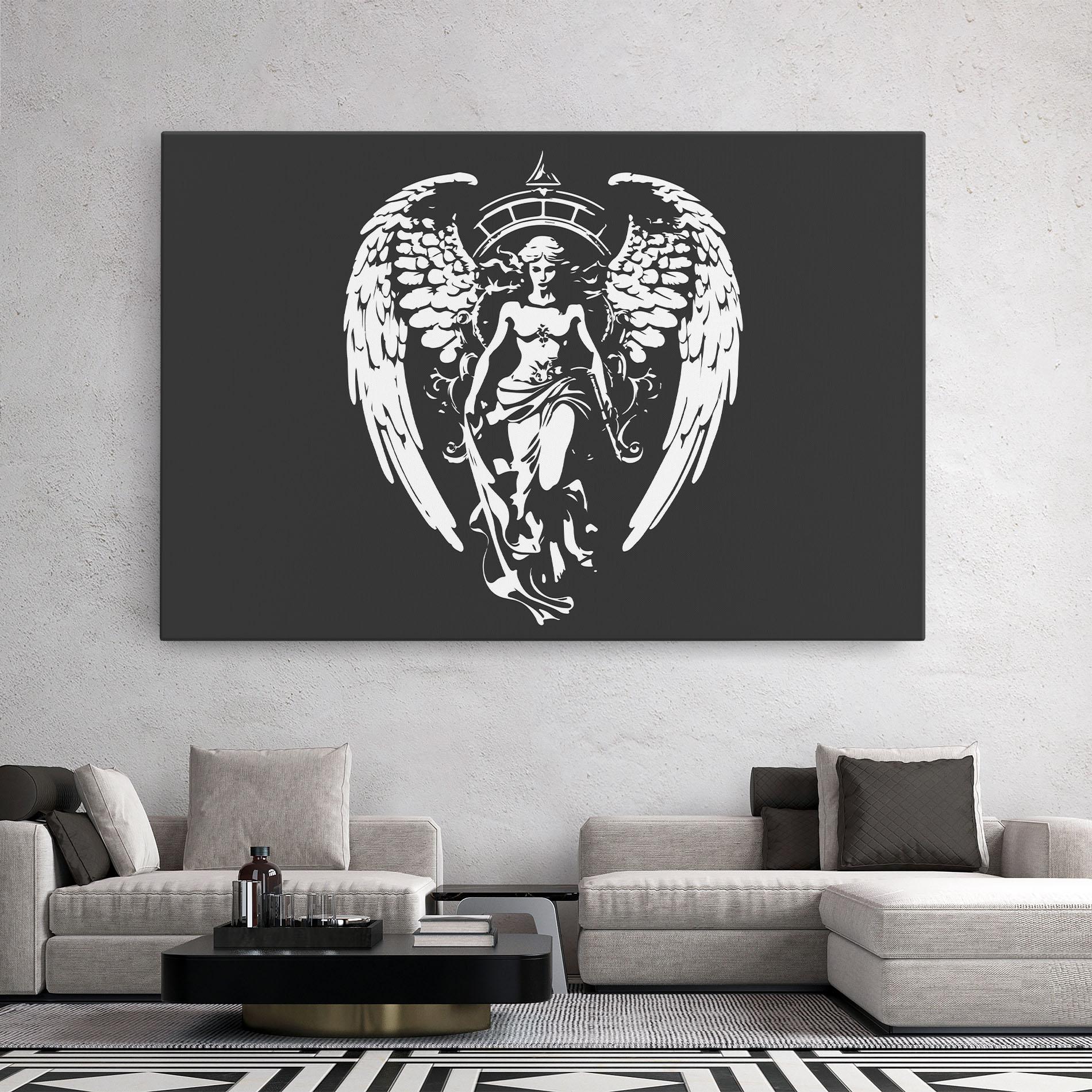 Vászonkép Angel Of Jewels mockup 2