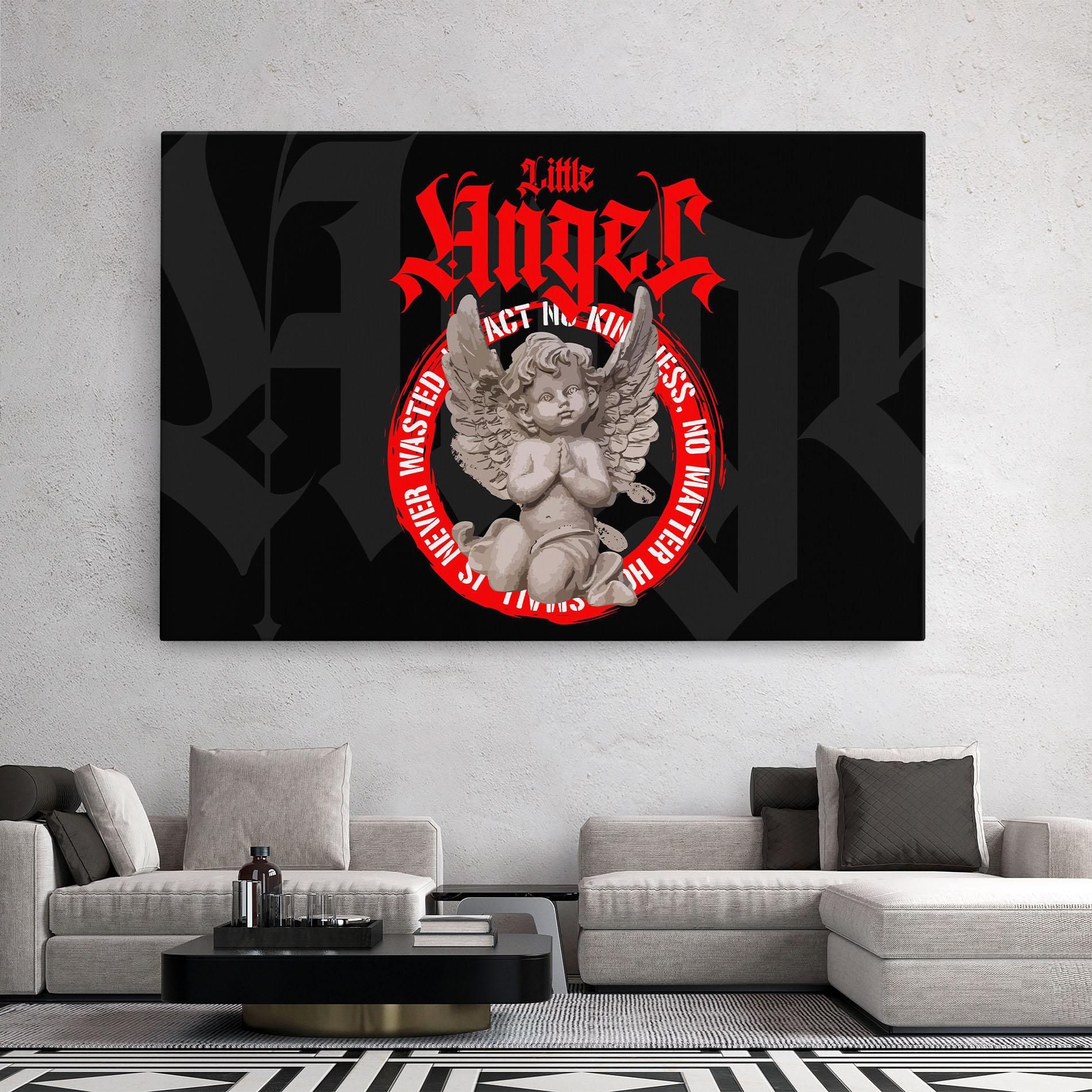 Vászonkép Little Angel mockup 2