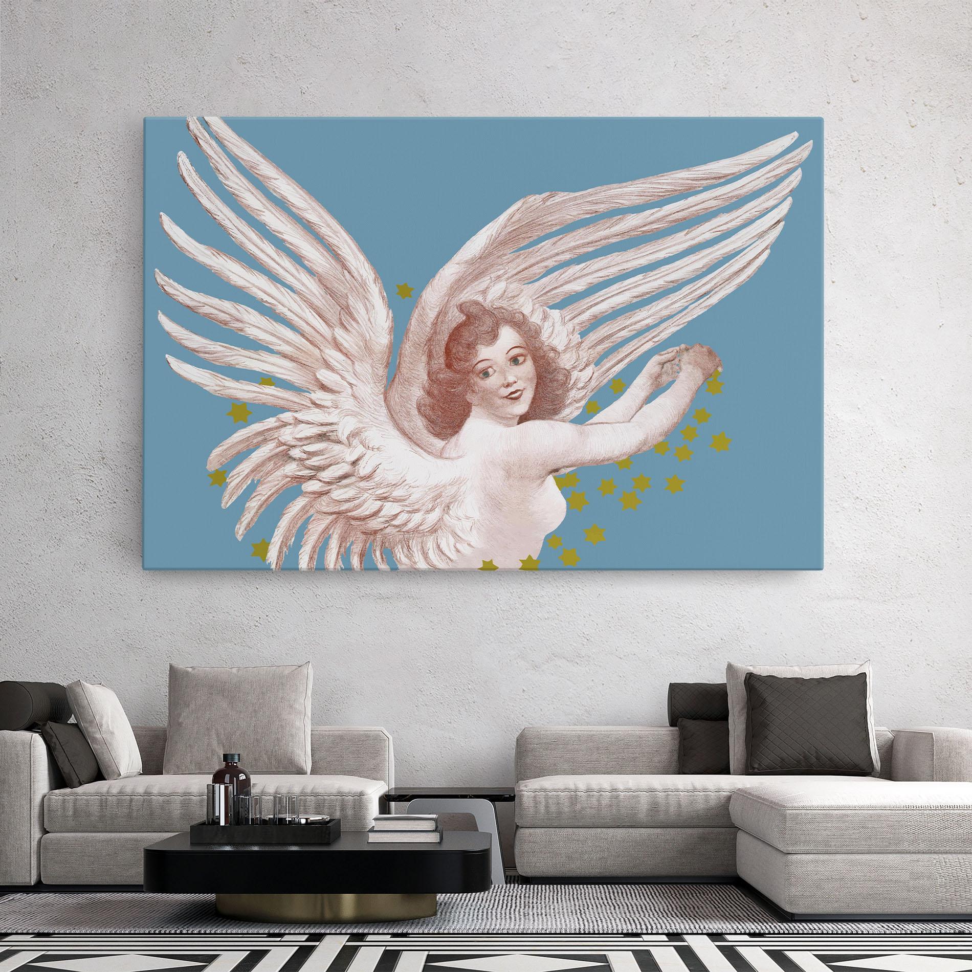 Vászonkép Stars Angel mockup 2