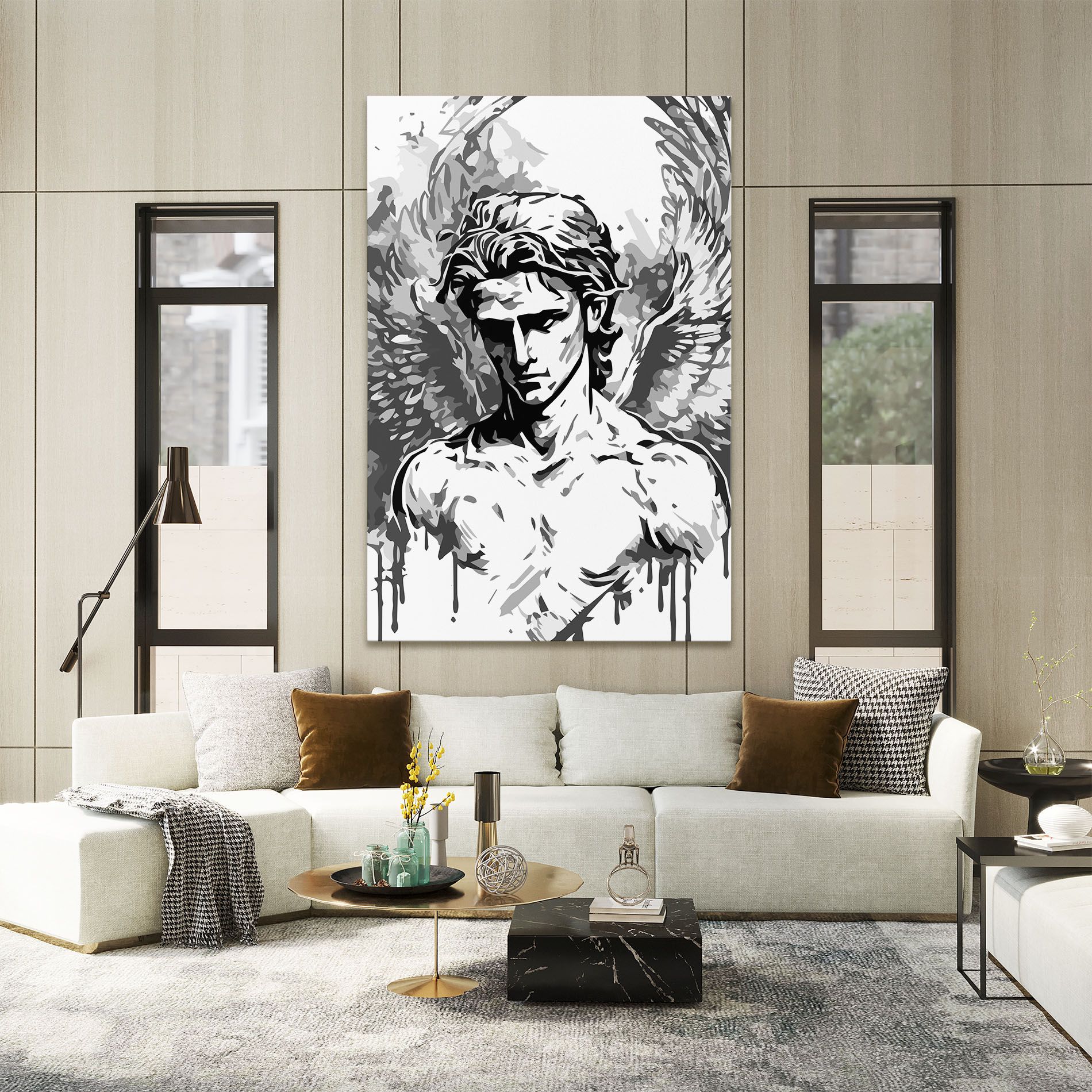 Beautiful Angel mockup 2