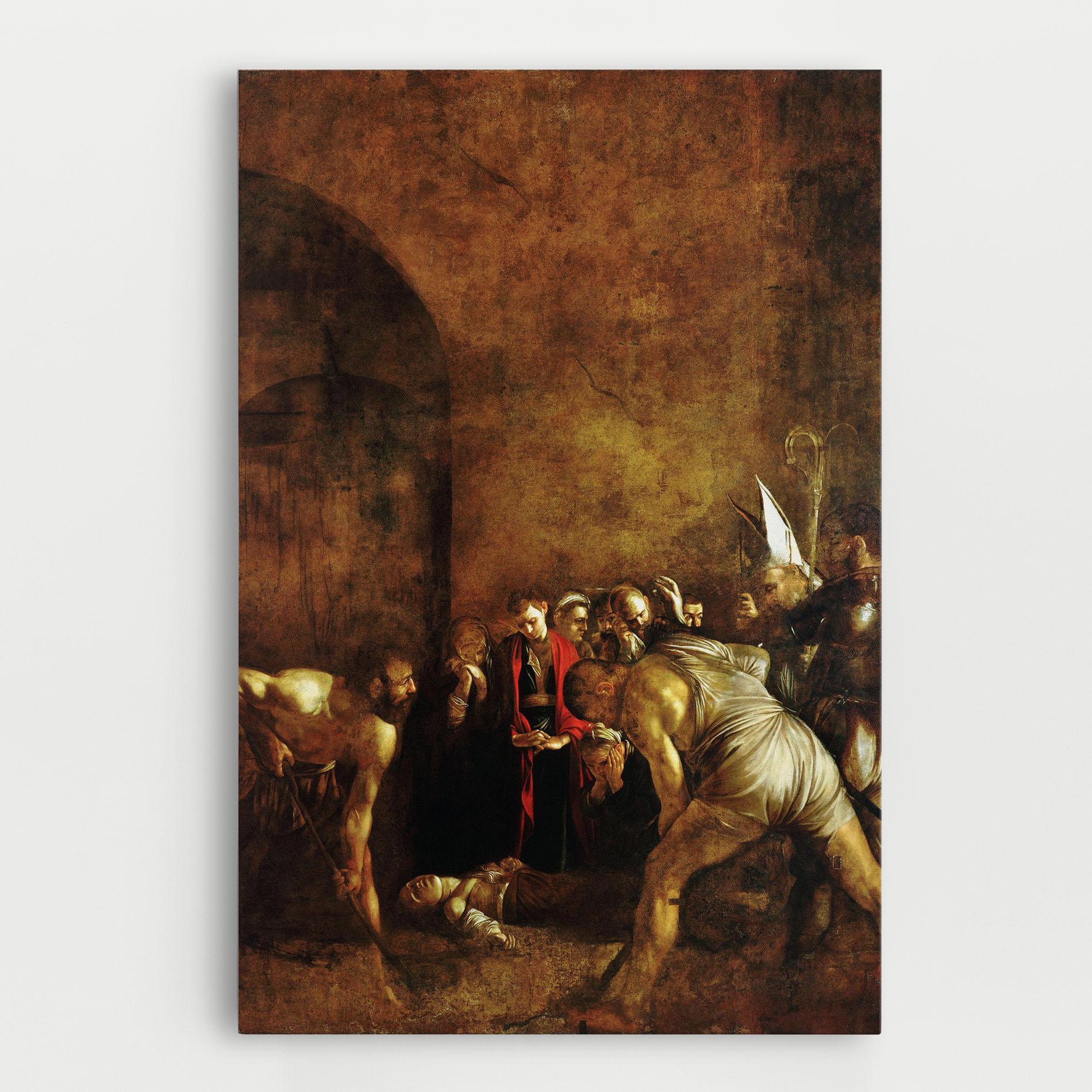 Vászonkép Burial Of Saint Lucy mockup 0
