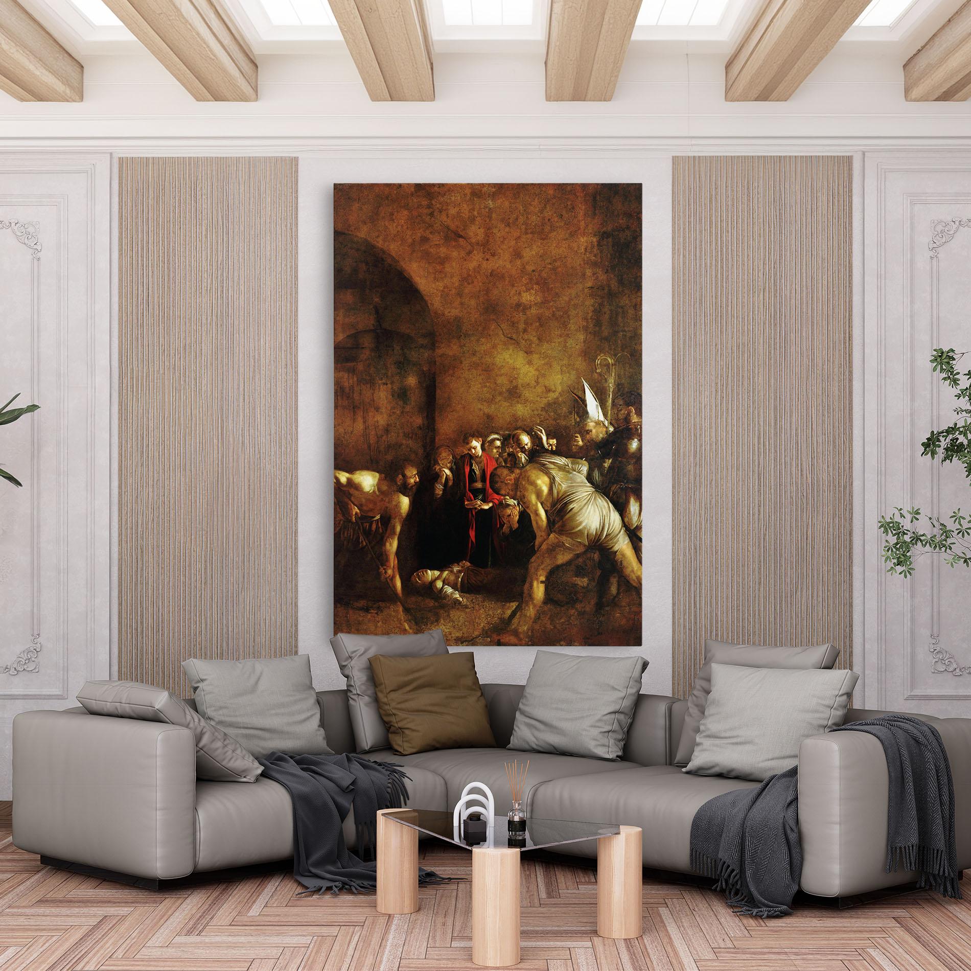 Vászonkép Burial Of Saint Lucy mockup 6