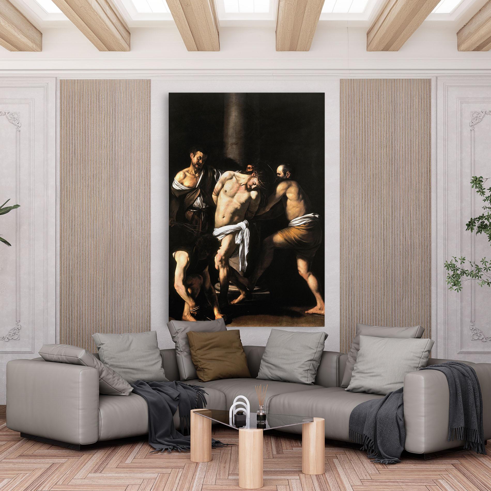 Vászonkép The Flagellation Of Christ mockup 6