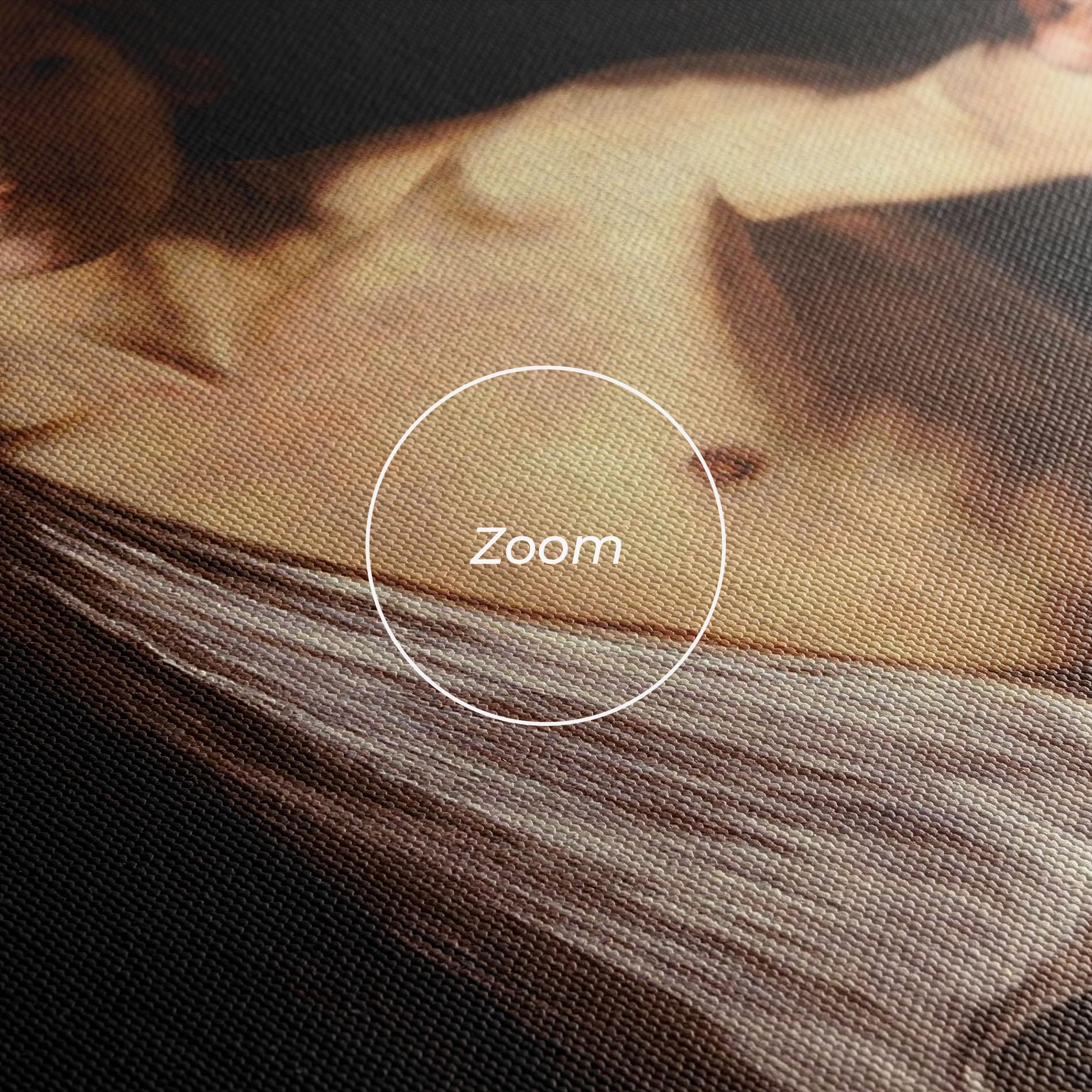 Vászonkép David With The Head Of Goliath mockup 3