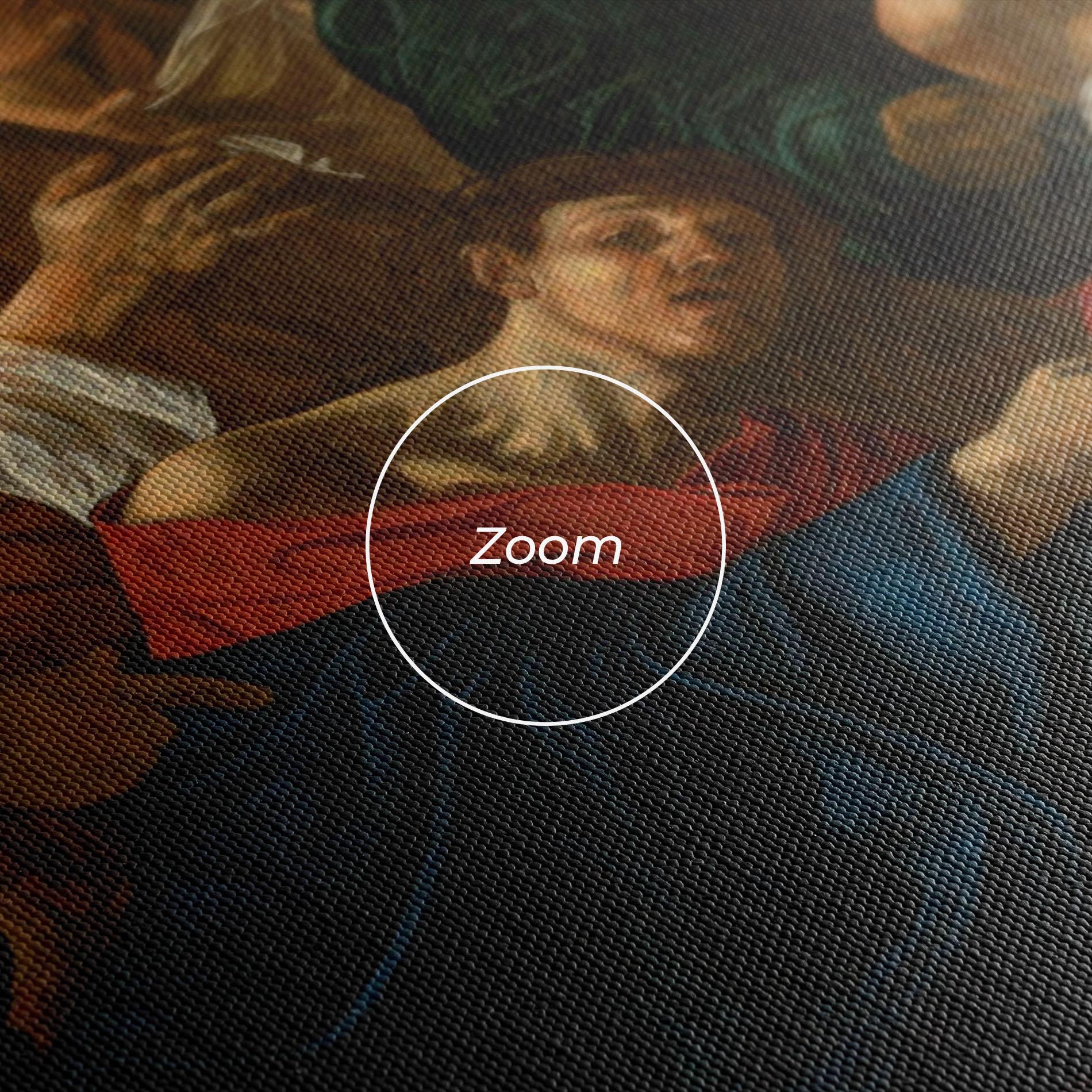 Vászonkép Fall Of Christ Calvary mockup 3