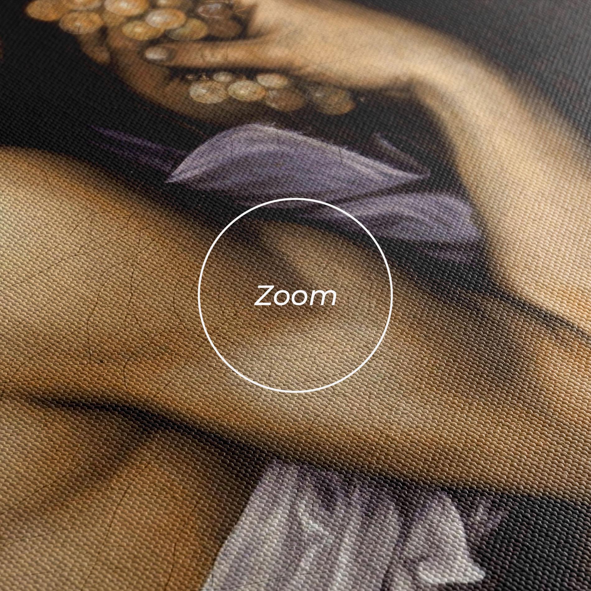 Vászonkép Young Sick Bacchus mockup 3