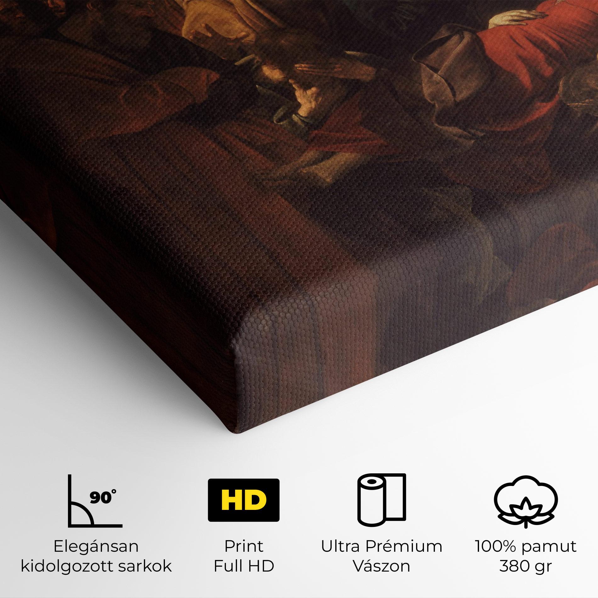 Vászonkép Death Of The Virgin mockup 4