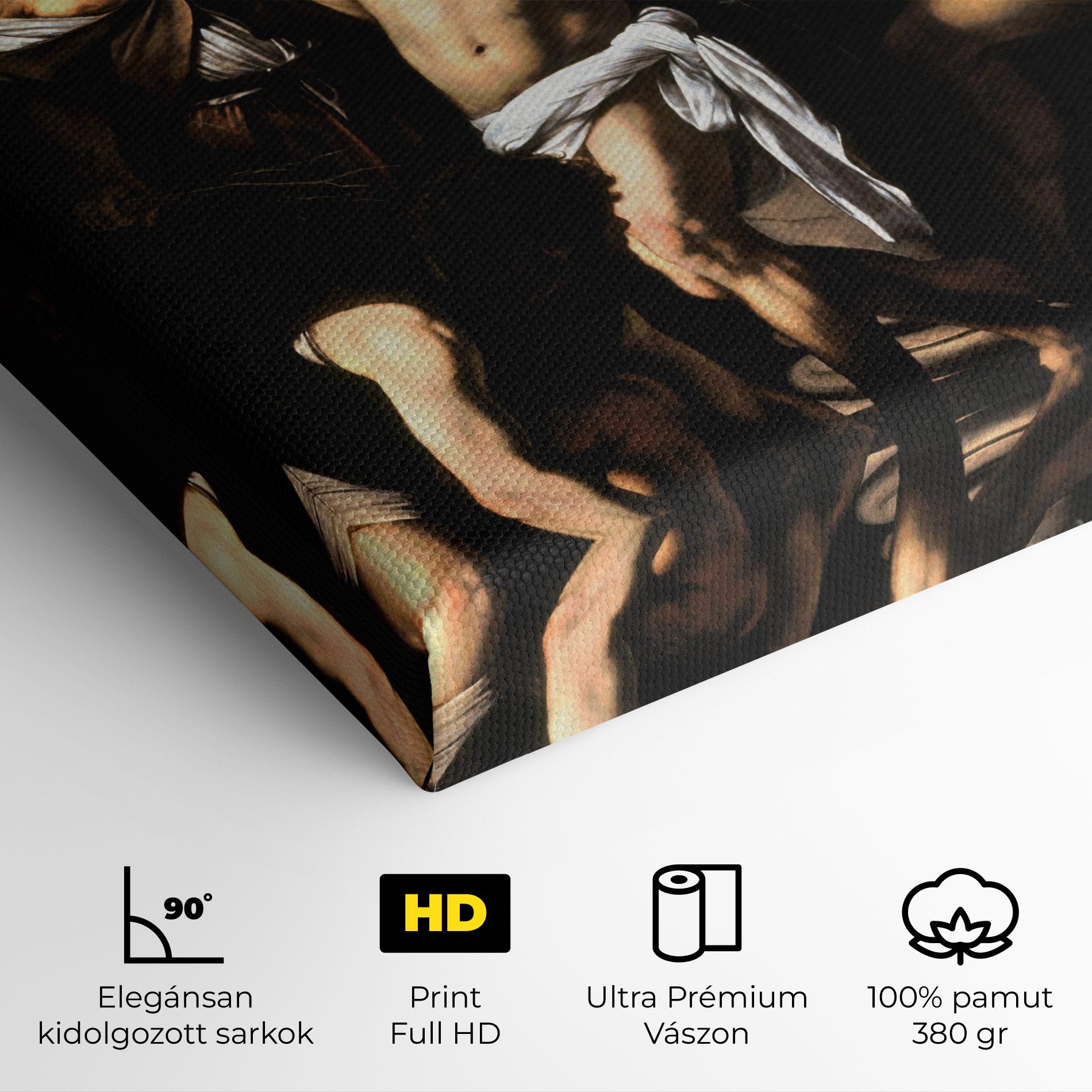 Vászonkép The Flagellation Of Christ mockup 4