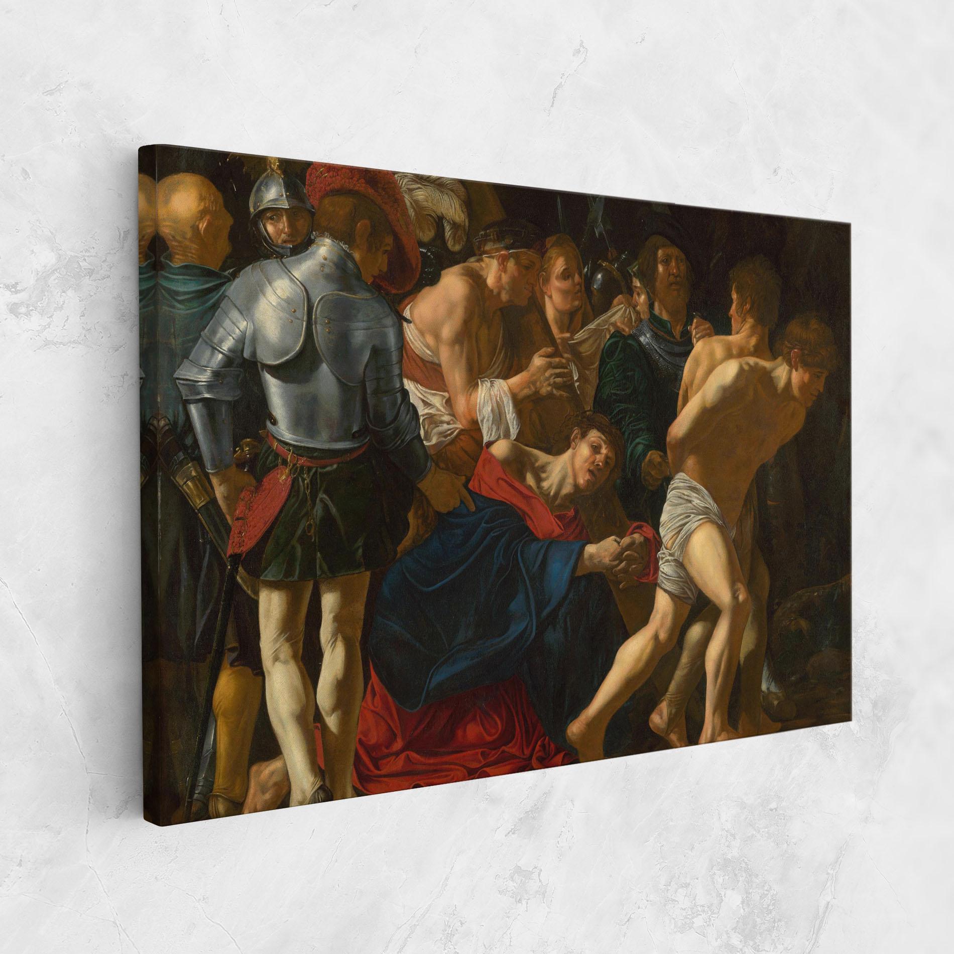 Vászonkép Fall Of Christ Calvary mockup 1