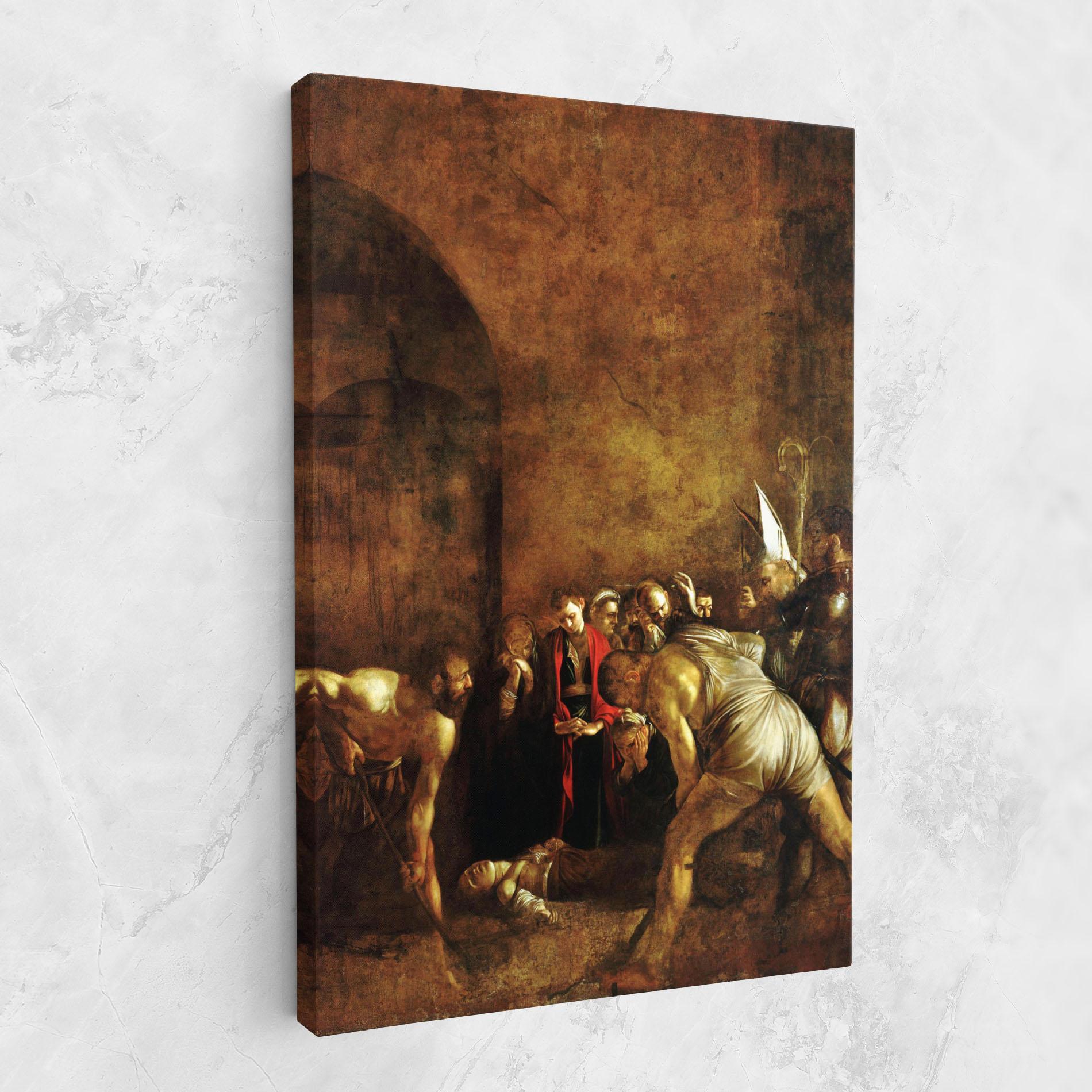 Vászonkép Burial Of Saint Lucy mockup 1