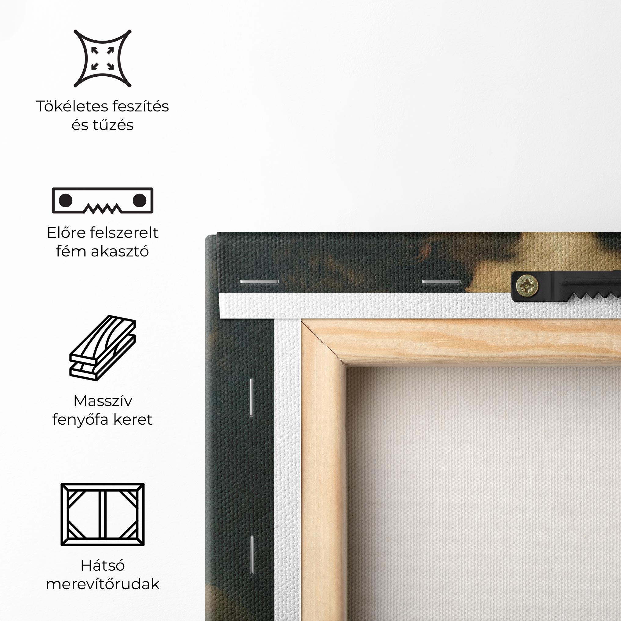 Vászonkép David And Goliath mockup 5