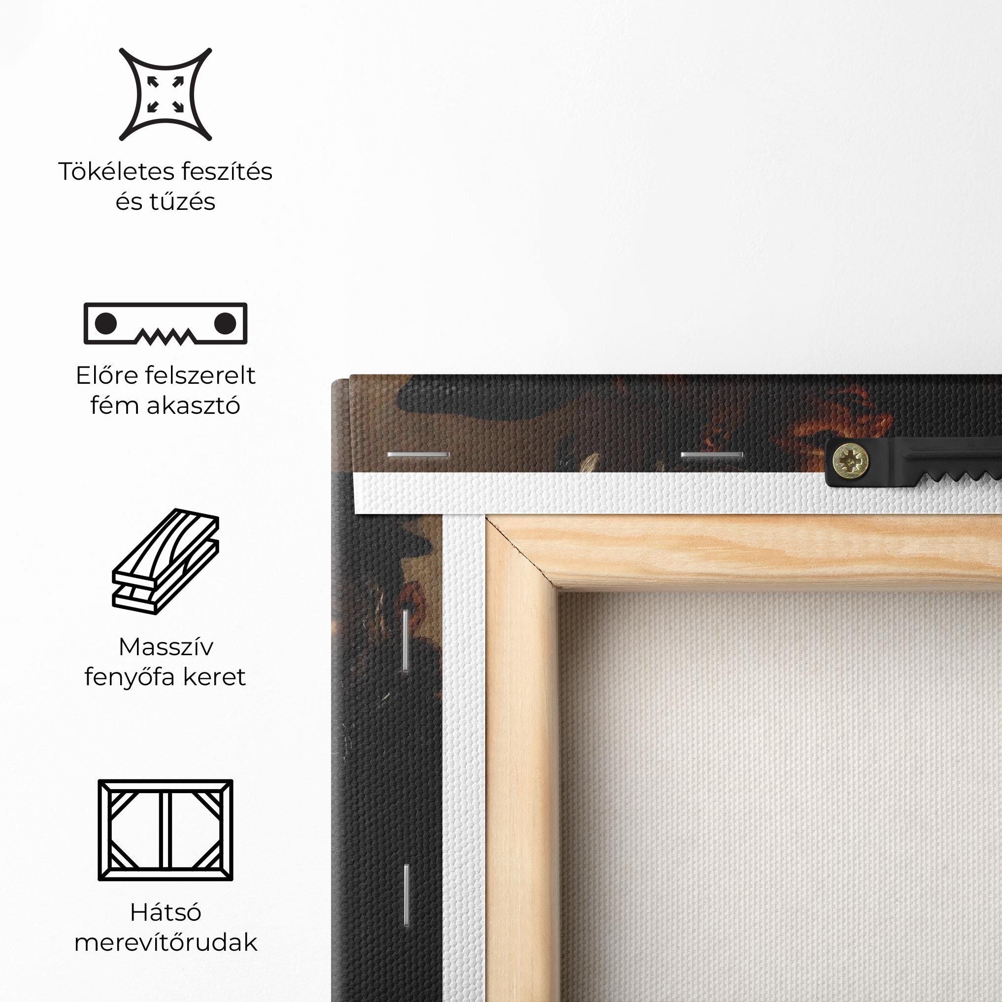 Vászonkép Michelangelo Merisi mockup 5